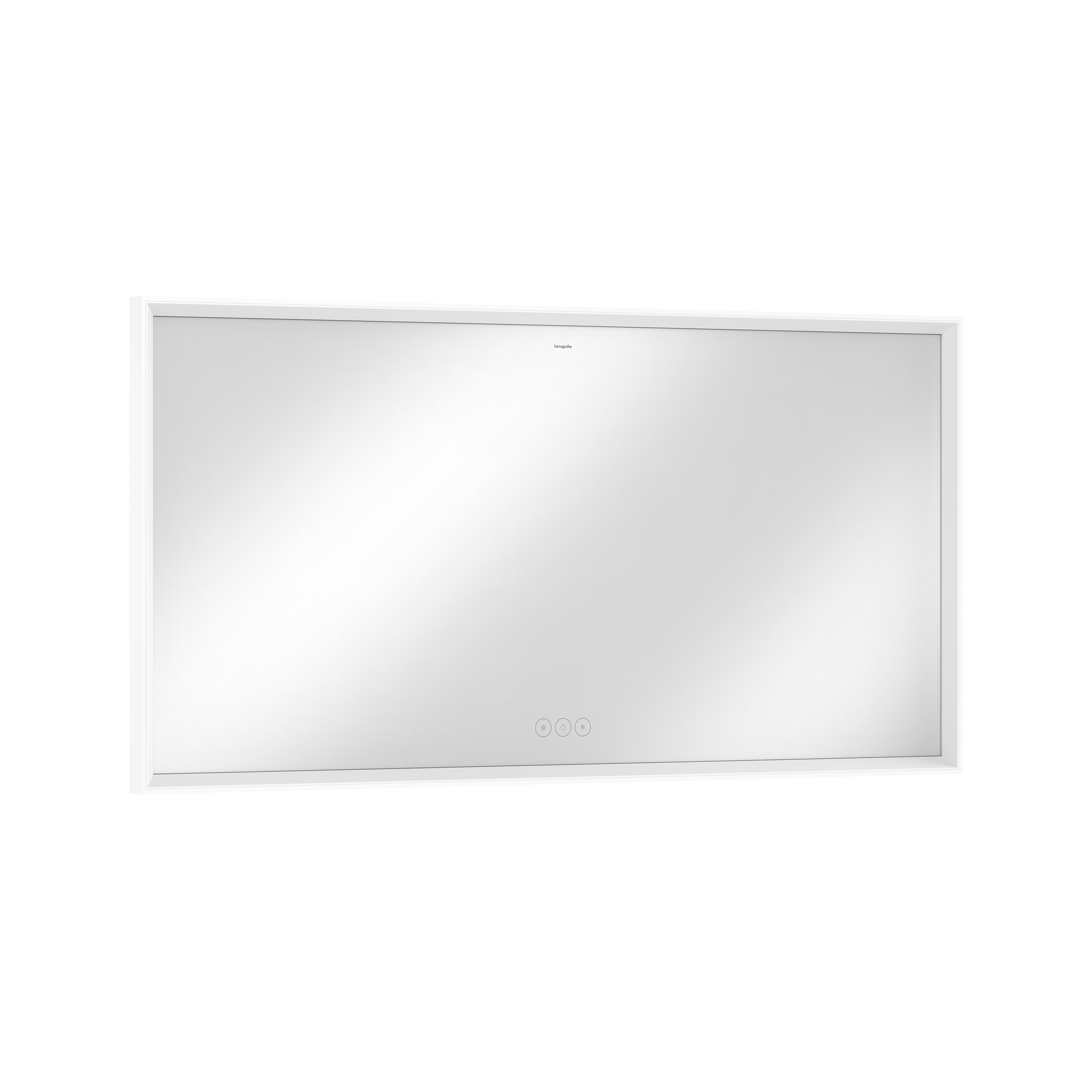 Display product Xarita E Mirror with LED lights 1400/50 capacitive touch sensor from manufacturer Hansgrohe