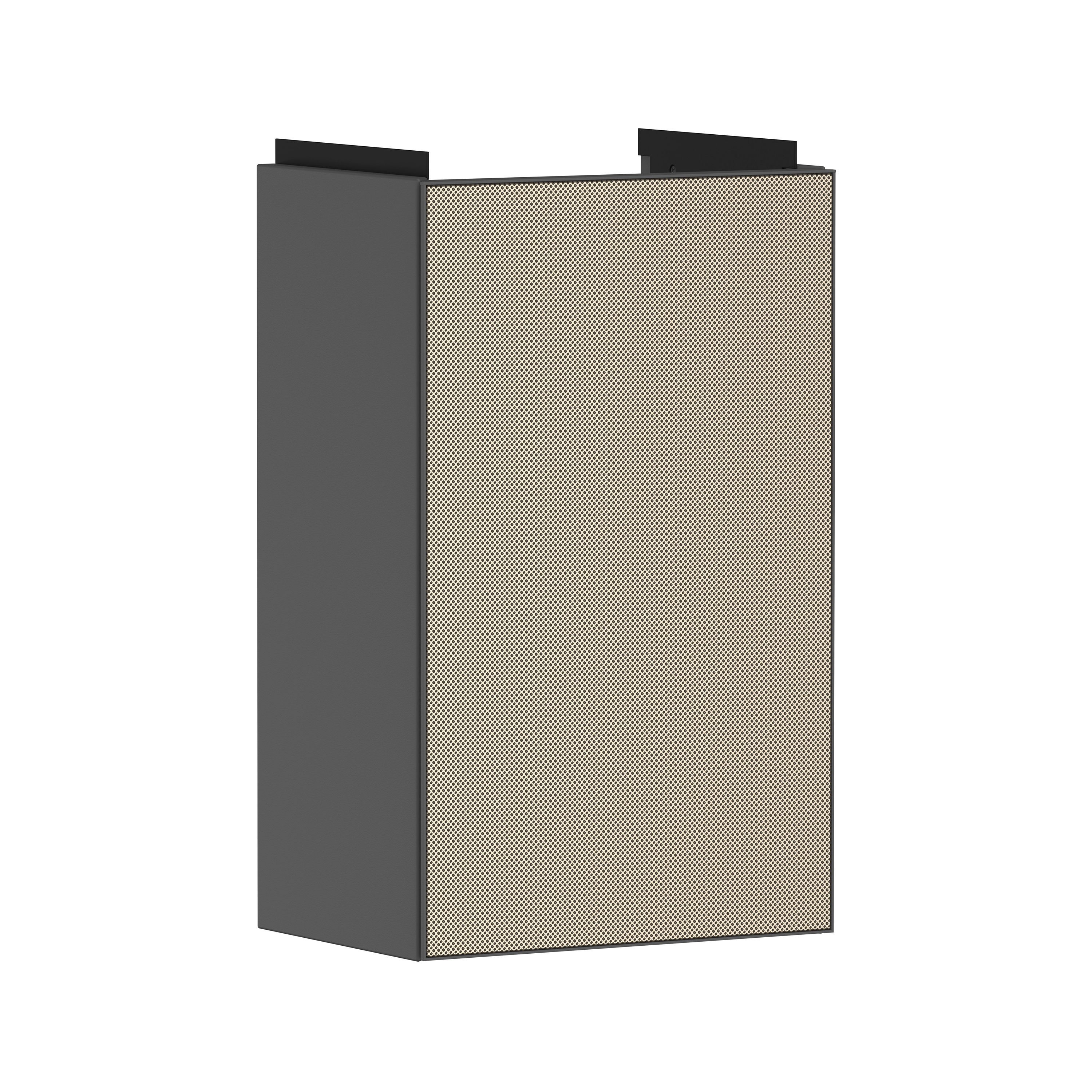 Display product Xevolos E Vanity unit Slate Matt Grey 340/245 for handrinse basin, door hinge right from manufacturer Hansgrohe