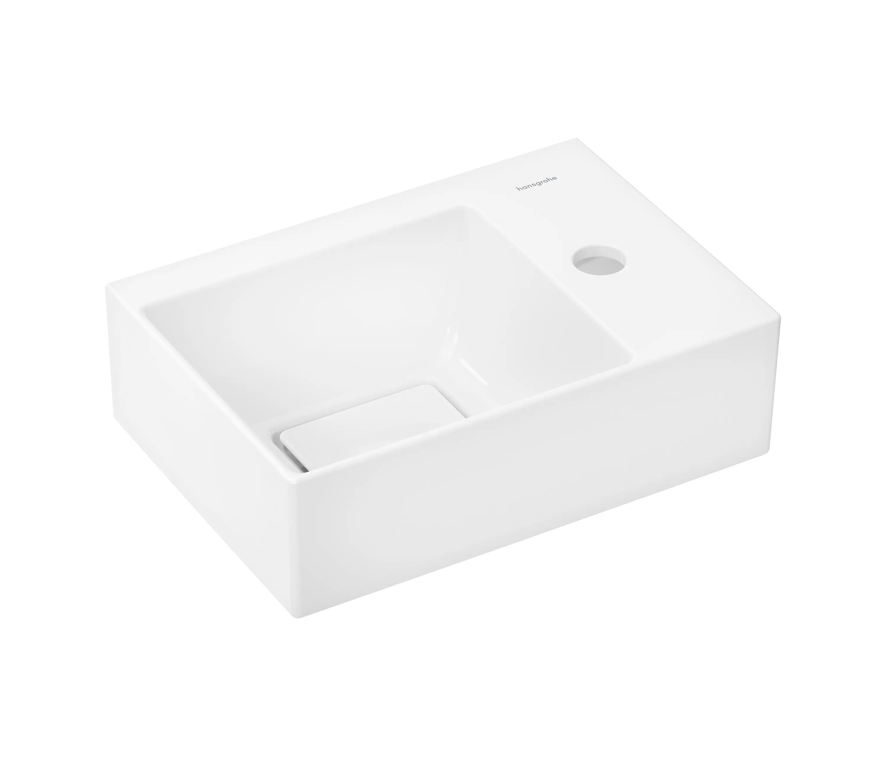 Hansgrohe - Xevolos E Handrinse basin 360/250 with tap hole right without overflow, SmartClean