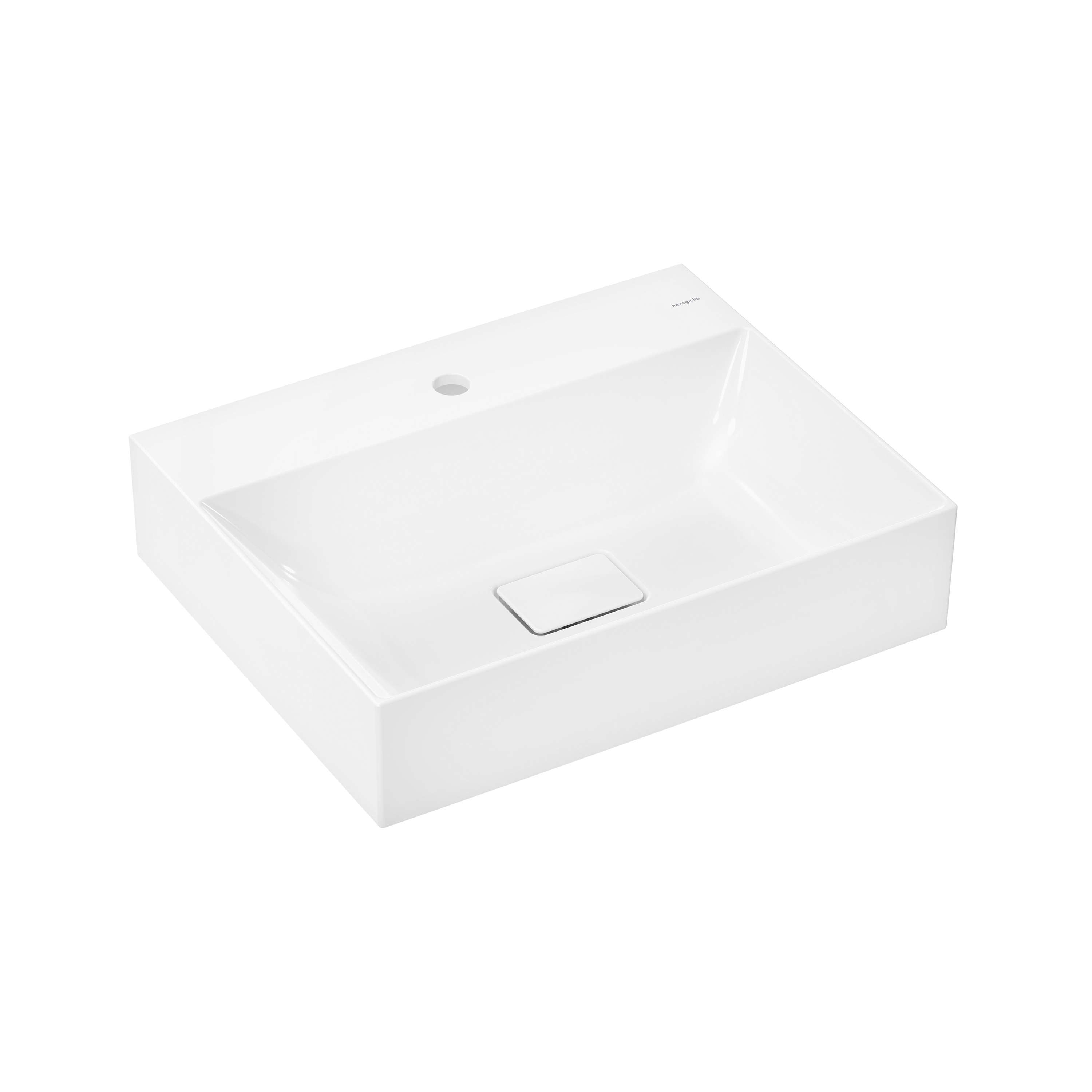 Display product Xevolos E Countertop basin ground 600/480 with tap hole without overflow, SmartClean from manufacturer Hansgrohe