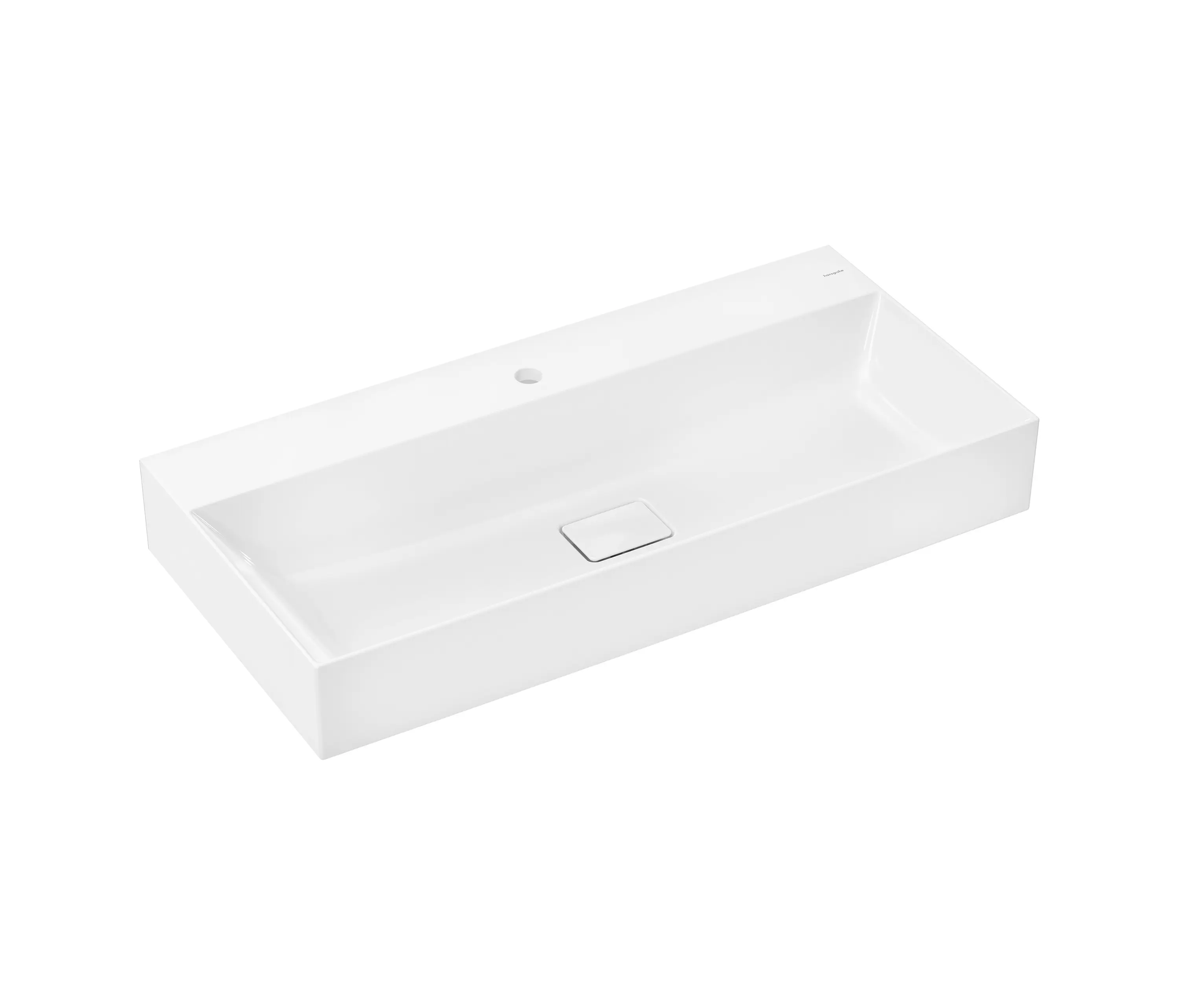 Hansgrohe - Xevolos E Wash basin 1000/480 with tap hole without overflow, SmartClean