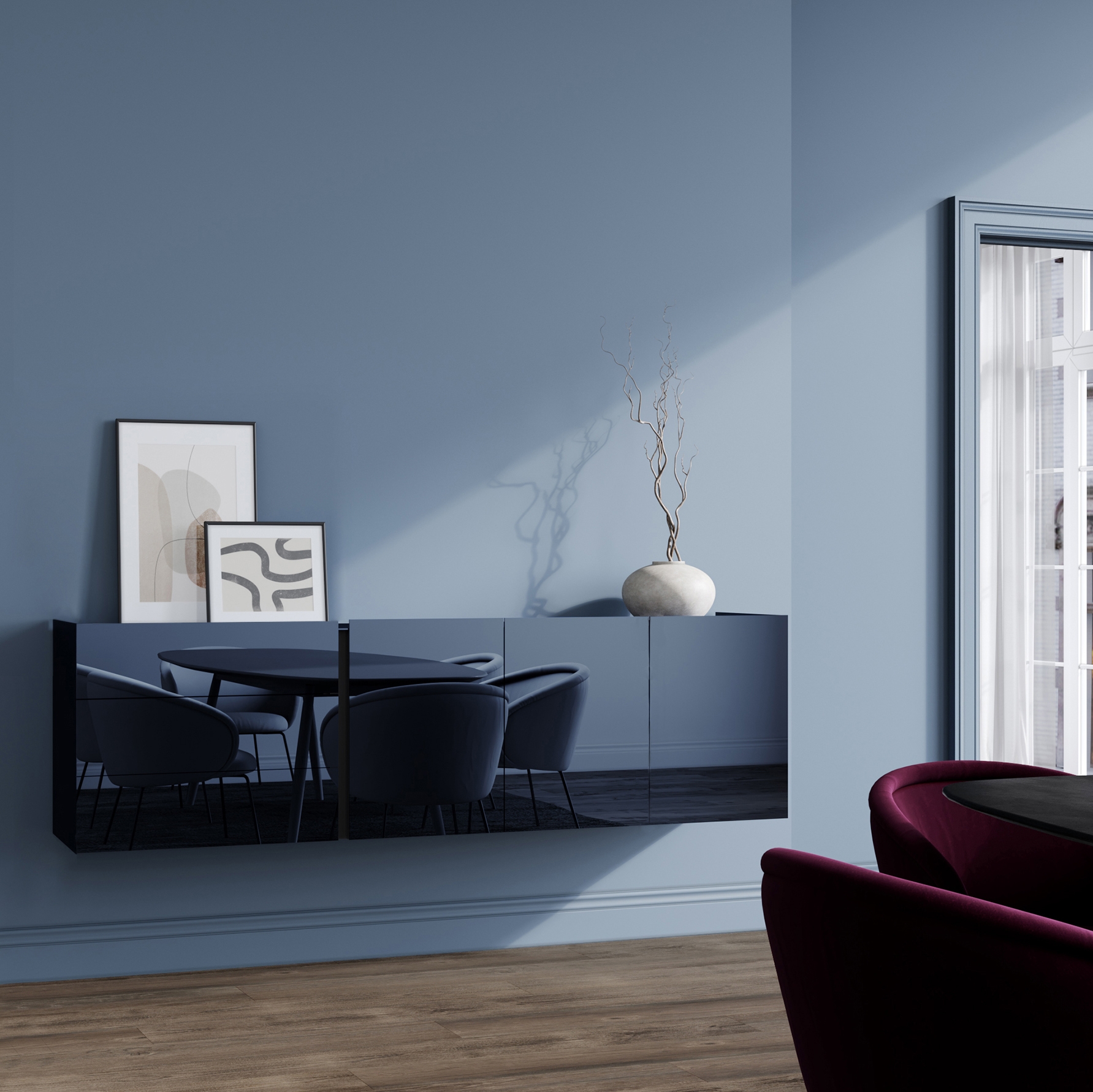 Mostra il prodotto Jorel reflect indigo mirror del produttore interlübke