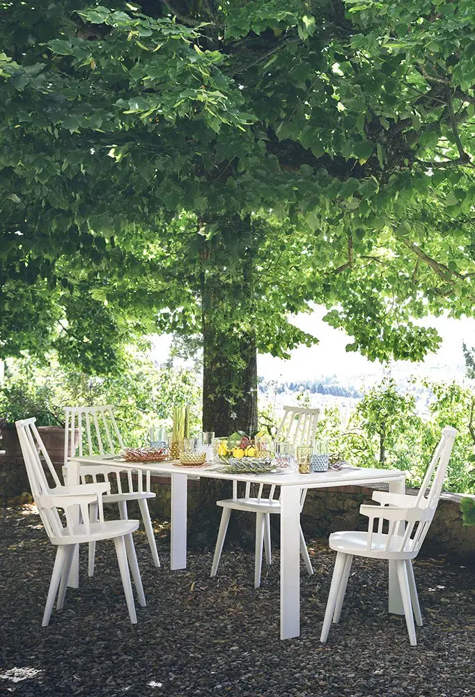 Kartell - Four Soft Touch Square Black Structure: Alluminium