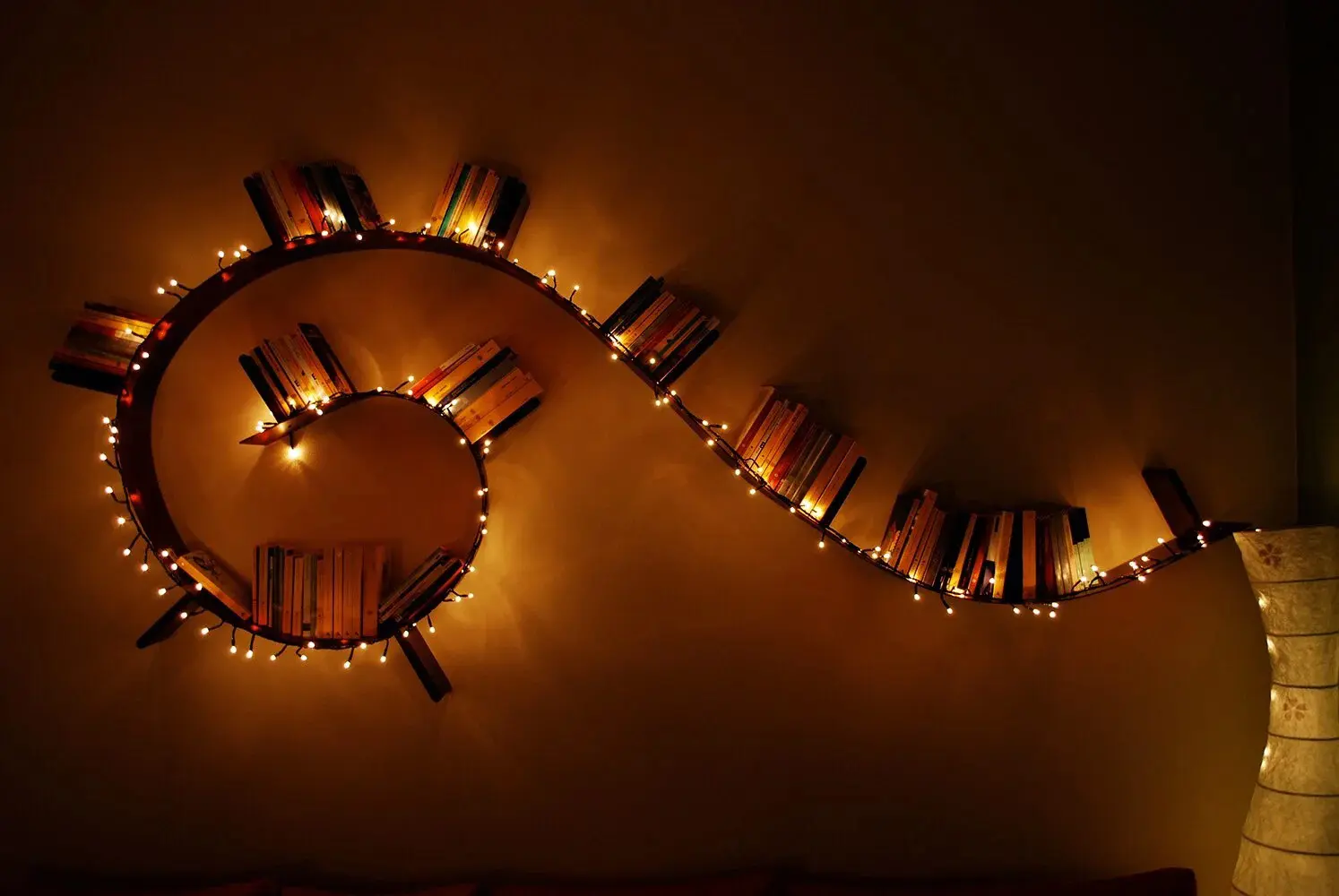 Kartell - Bookworm Weinrot