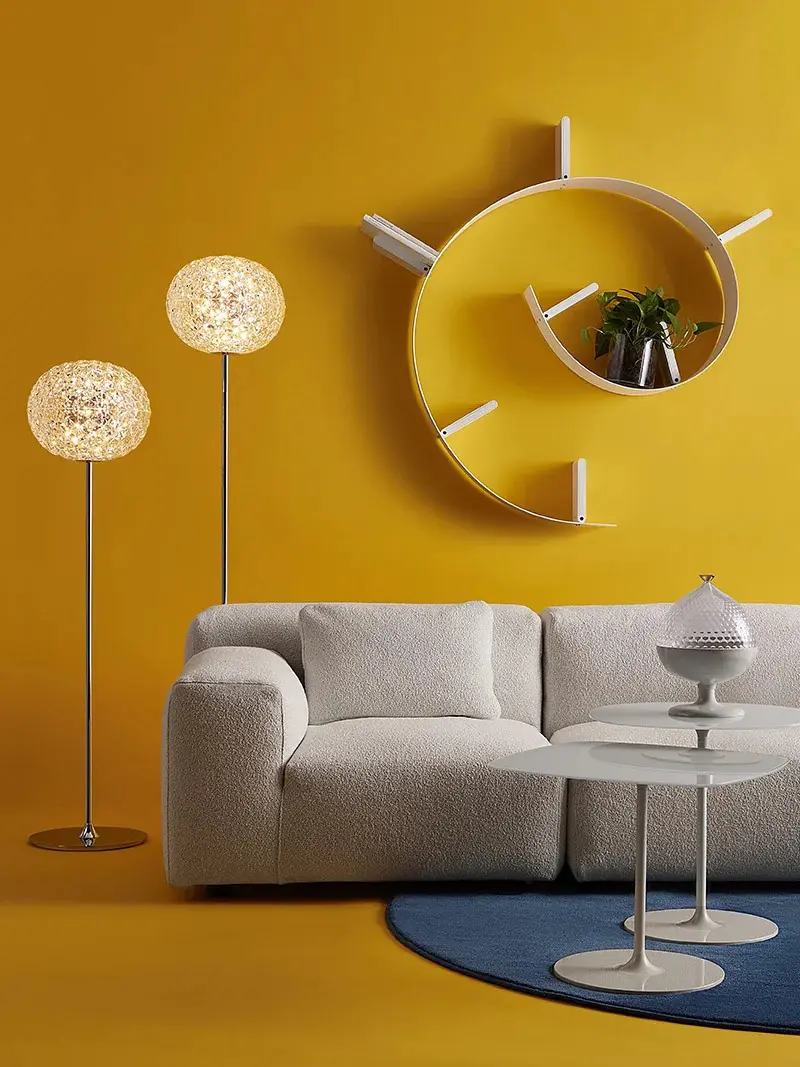Kartell - Mini Planet Battery Version Yellow
