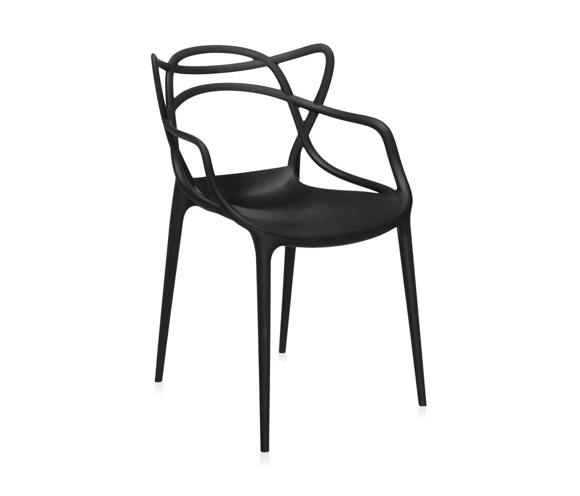 Kartell - Masters (2 Stühle) Schwarz