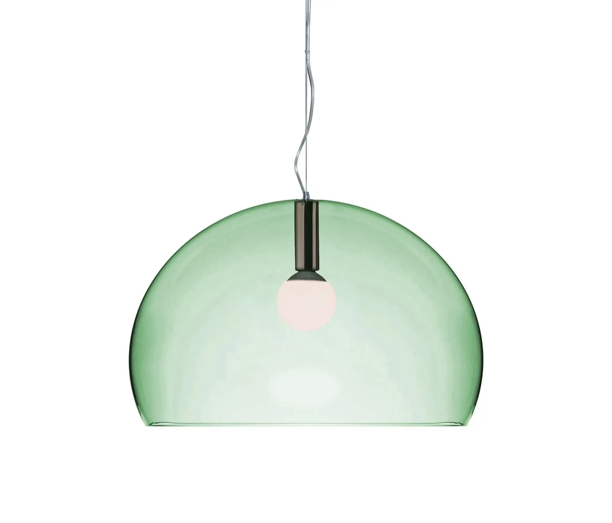 Kartell - Big Fl/Y Trasparente Verde Salvia