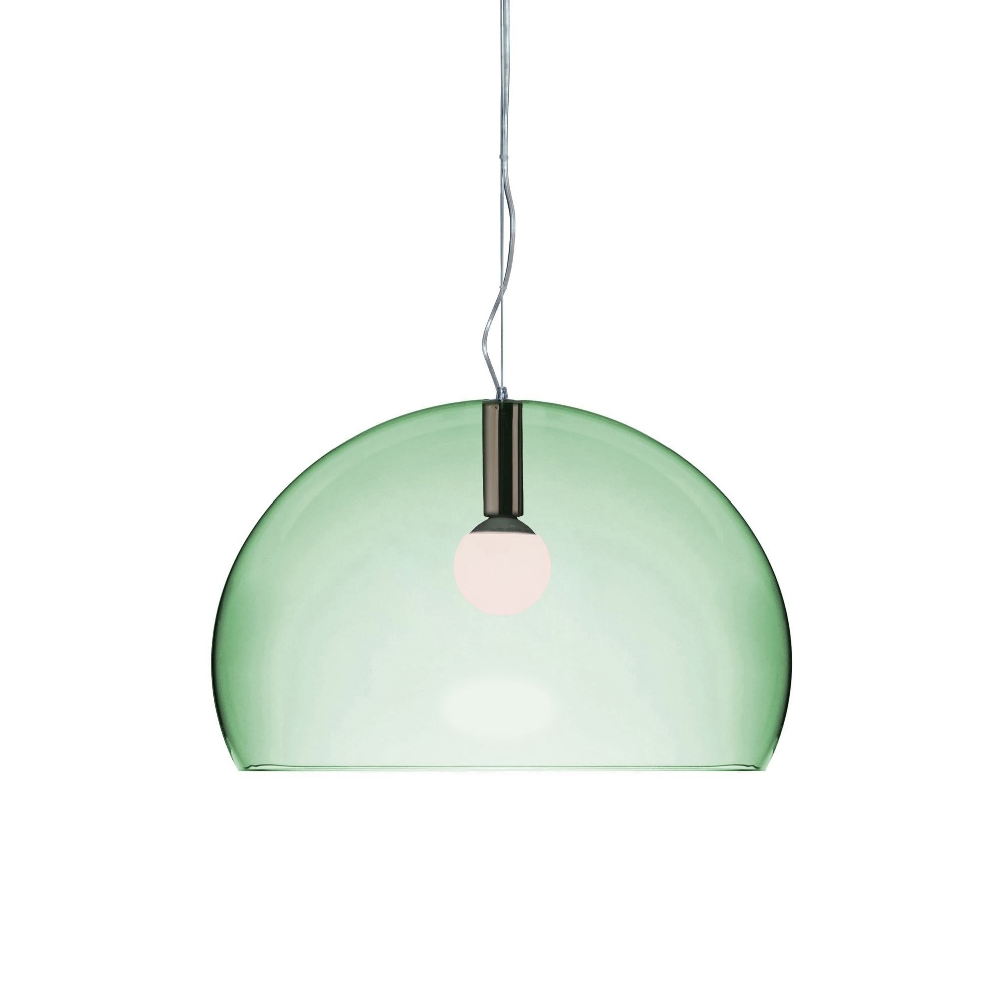 Big Fl/Y Trasparente Verde Salvia