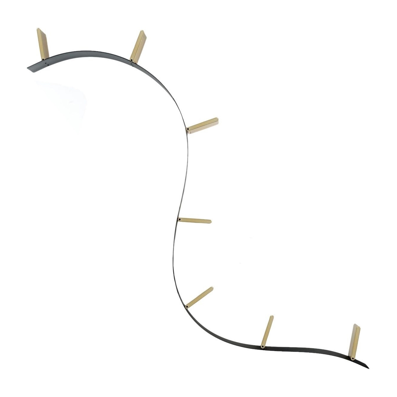 Bookworm Metal Schwarzes/Gold