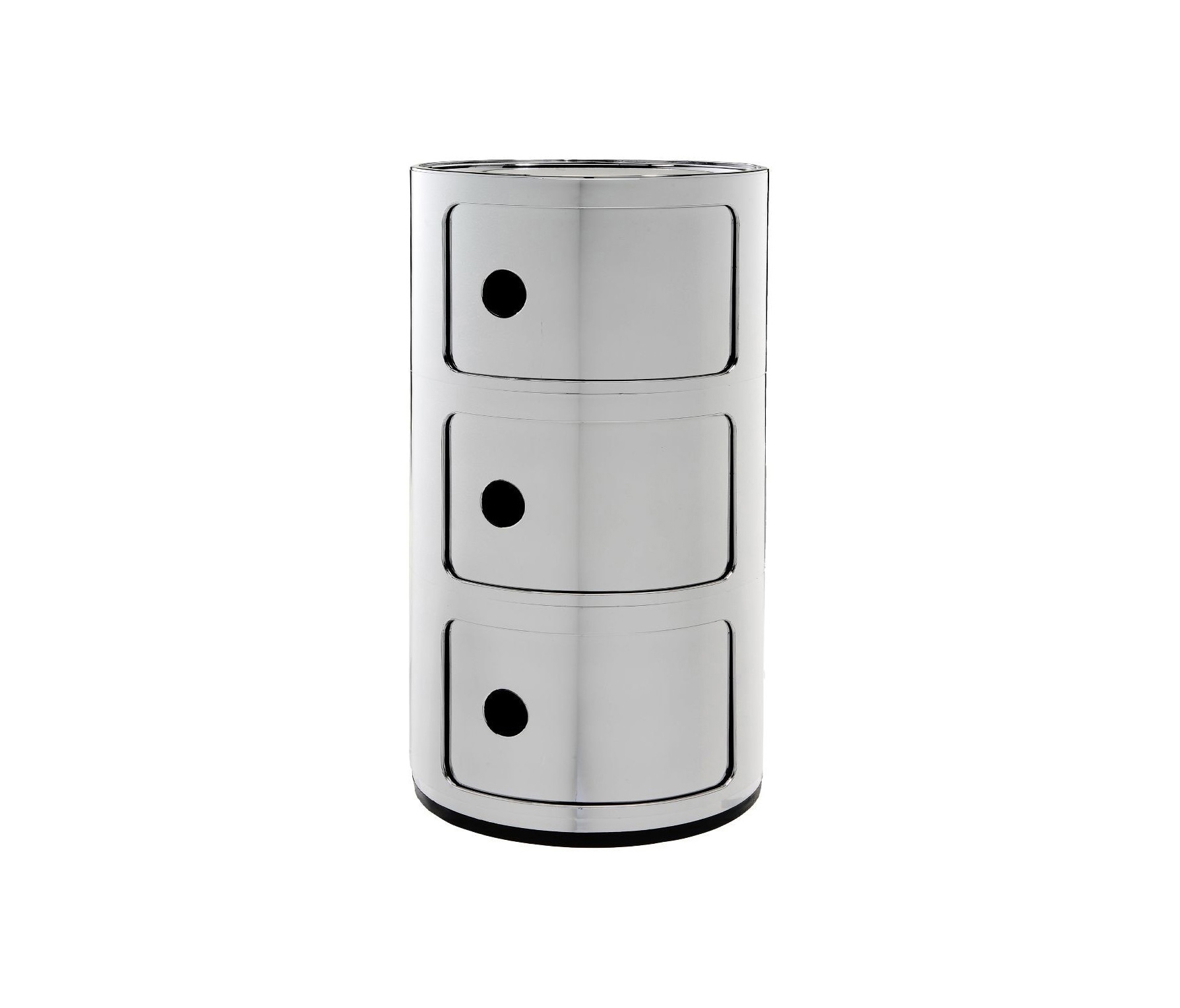 Display product Componibili Metal Chromed 3 Modules from manufacturer Kartell