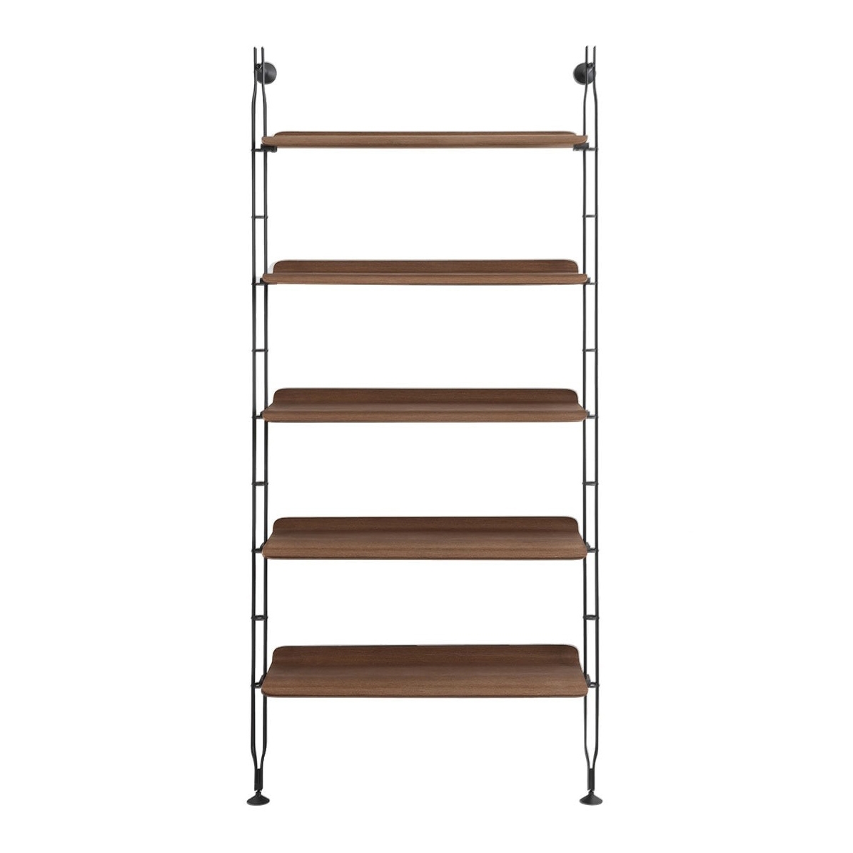 Adam Wood Legno Scuro/Nero