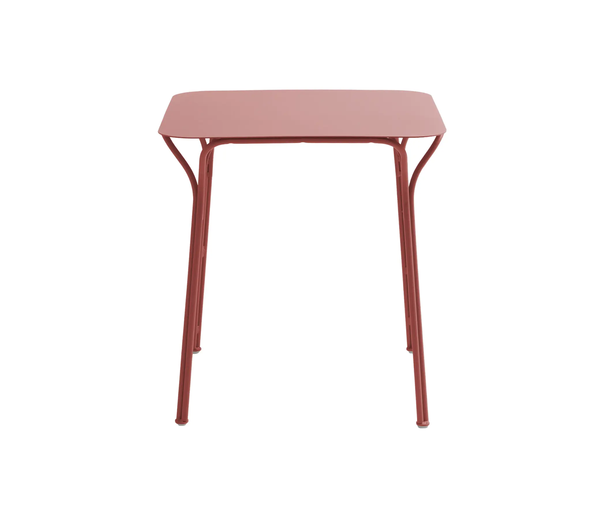 Kartell - Hiray Square Table Russet