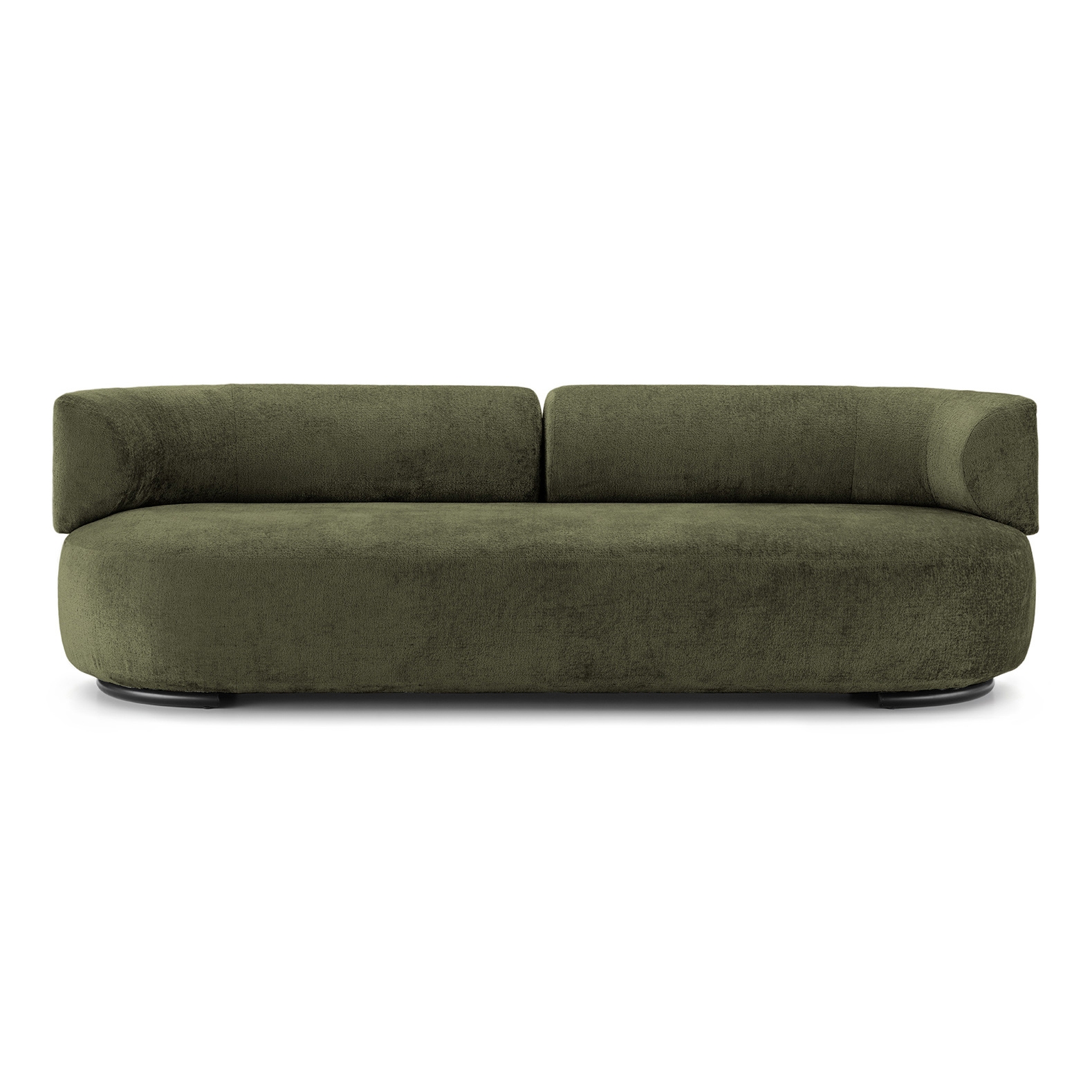 Mostra il prodotto K-Waiting Divano Chenille Verde del produttore Kartell
