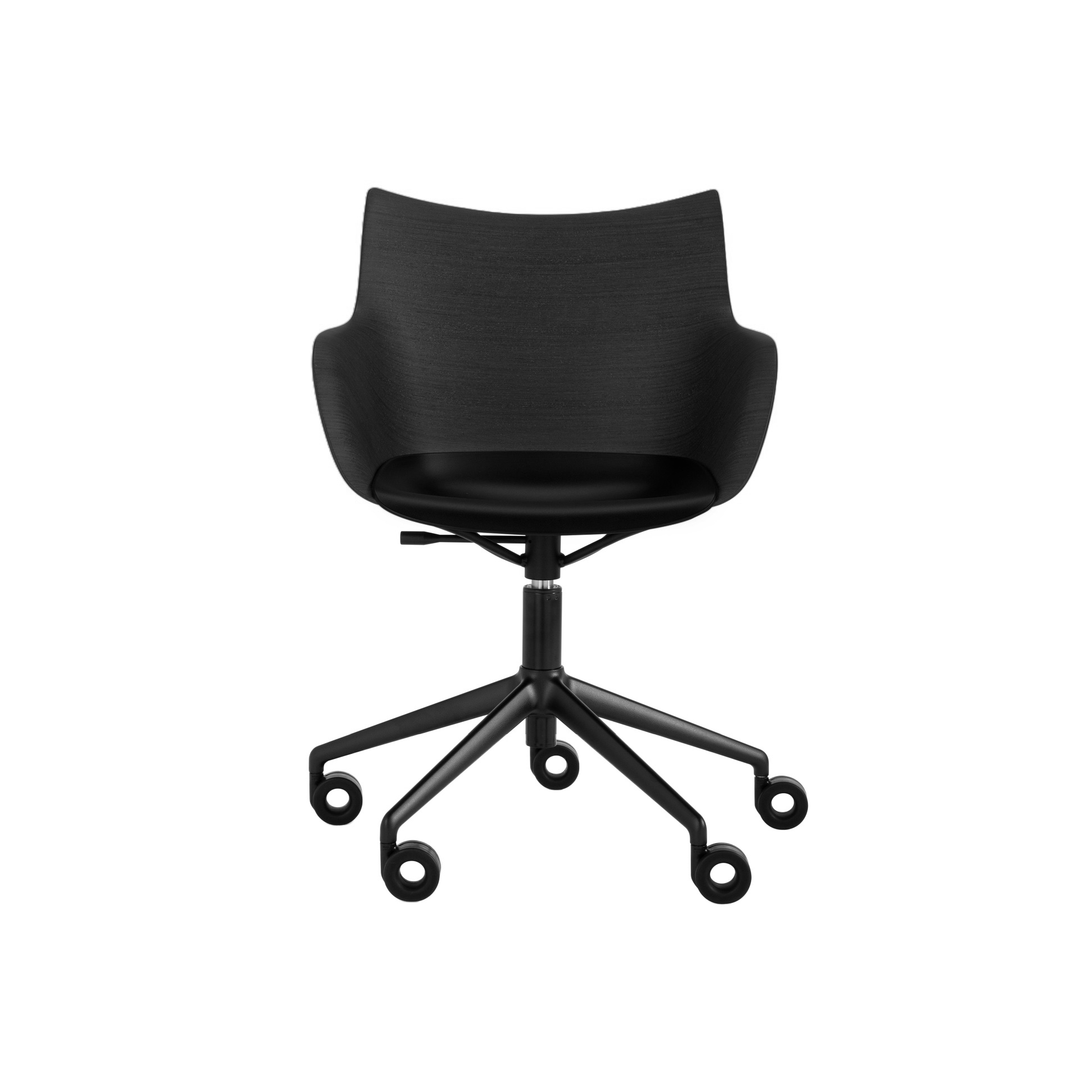 Mostra il prodotto Q/Wood Rotelle Legno Nero/Nero del produttore Kartell
