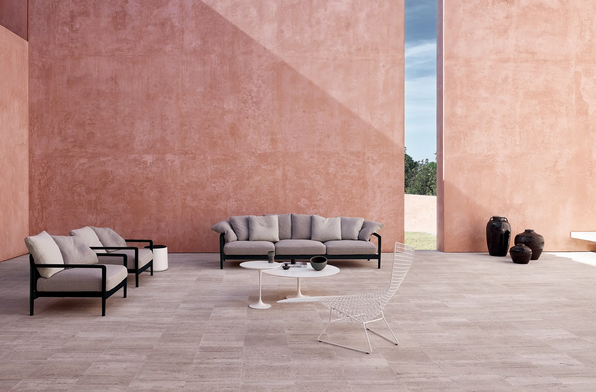 Knoll International - Lissoni three-seat Sofa