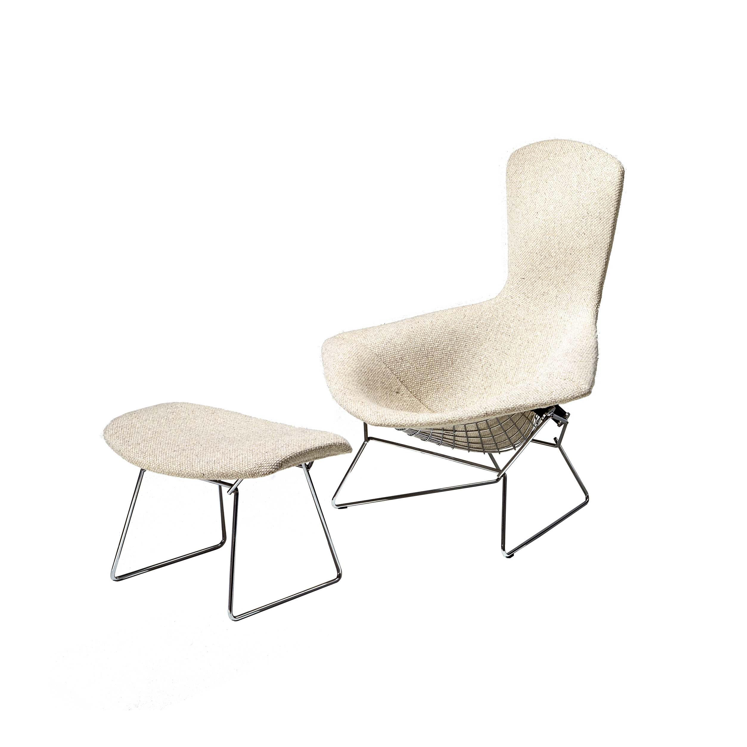 Display product Bertoia high back ottoman from manufacturer Knoll International