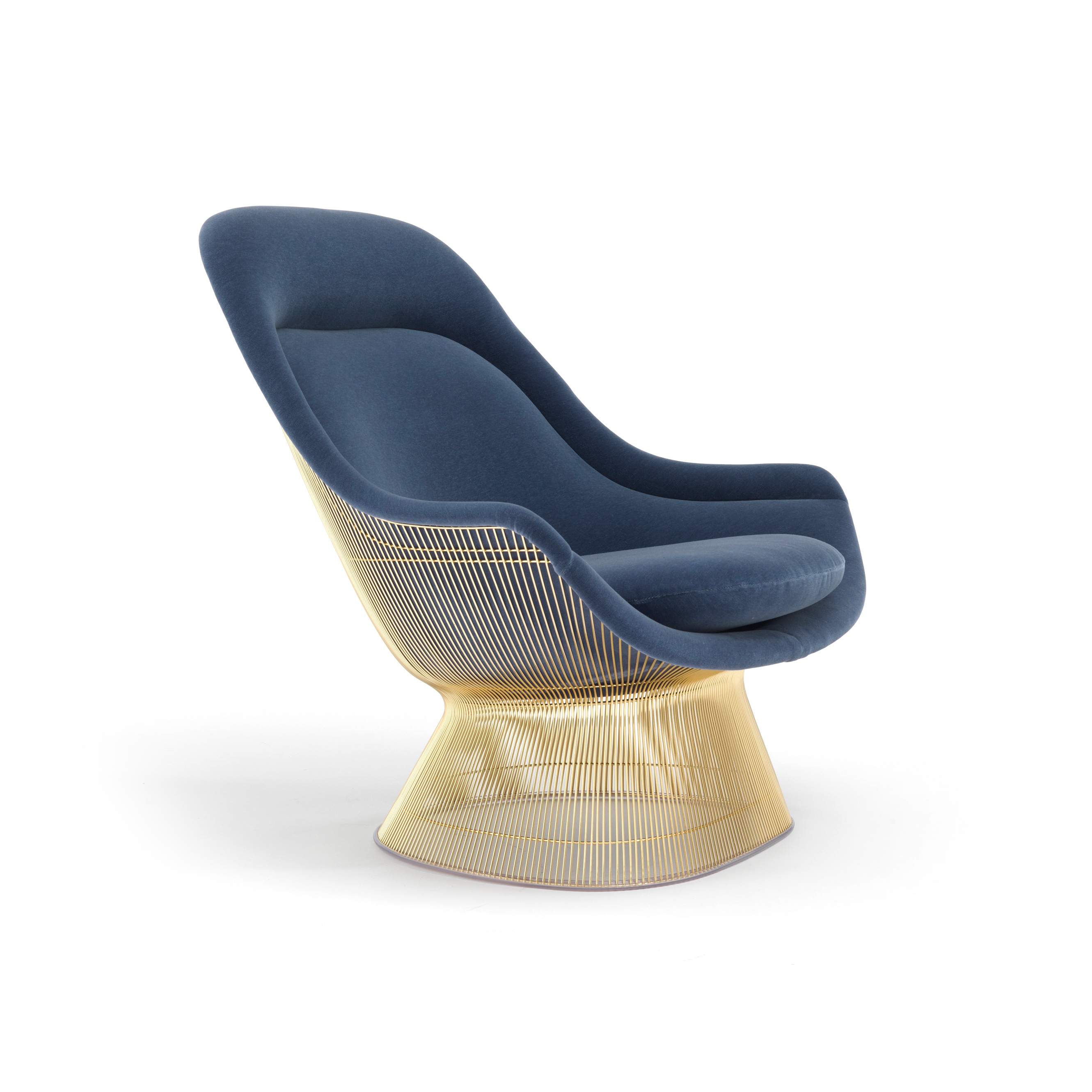 Afficher le produit Platner Easy Chair Gold du fabricant Knoll International