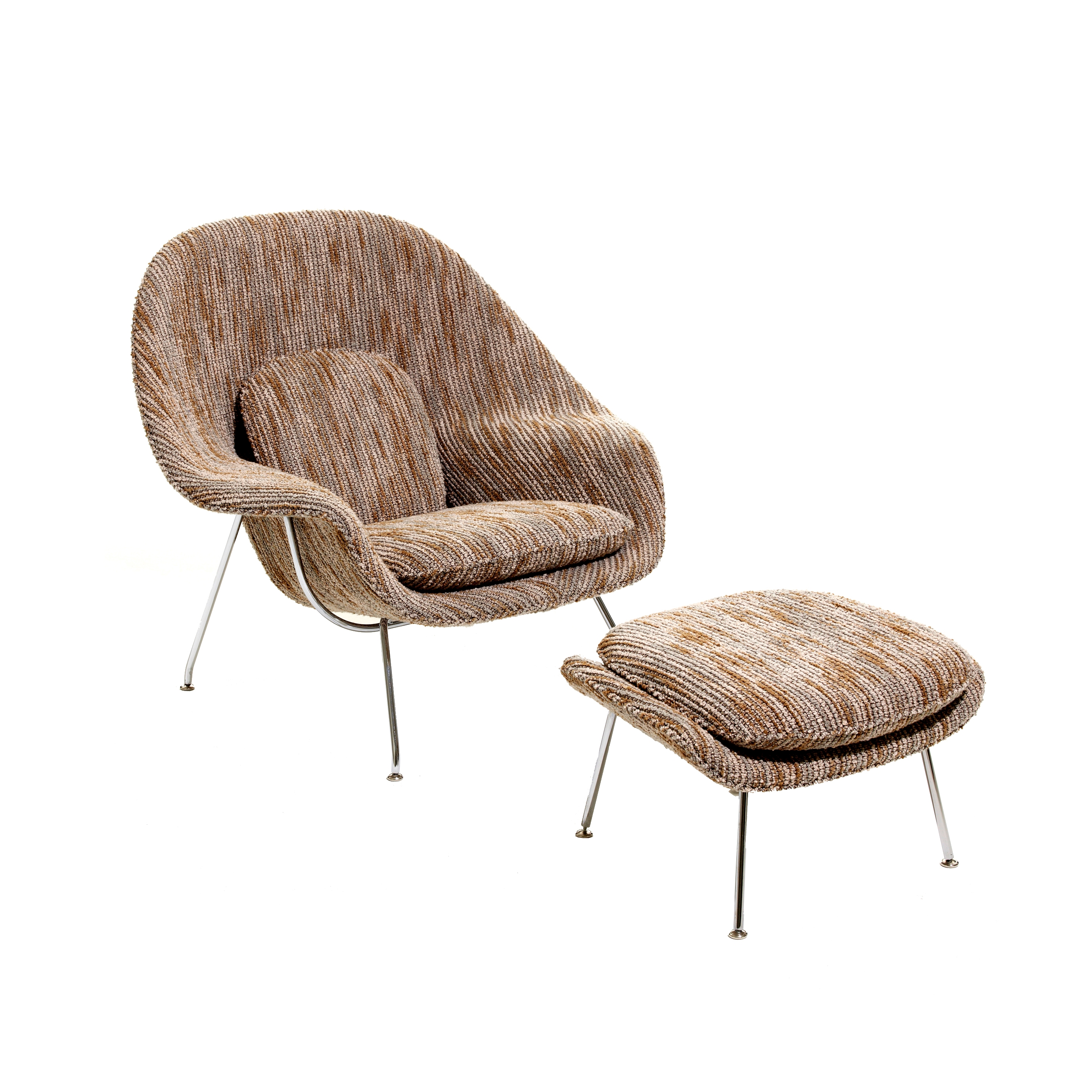 Saarinen Fauteuil & Ottoman Womb