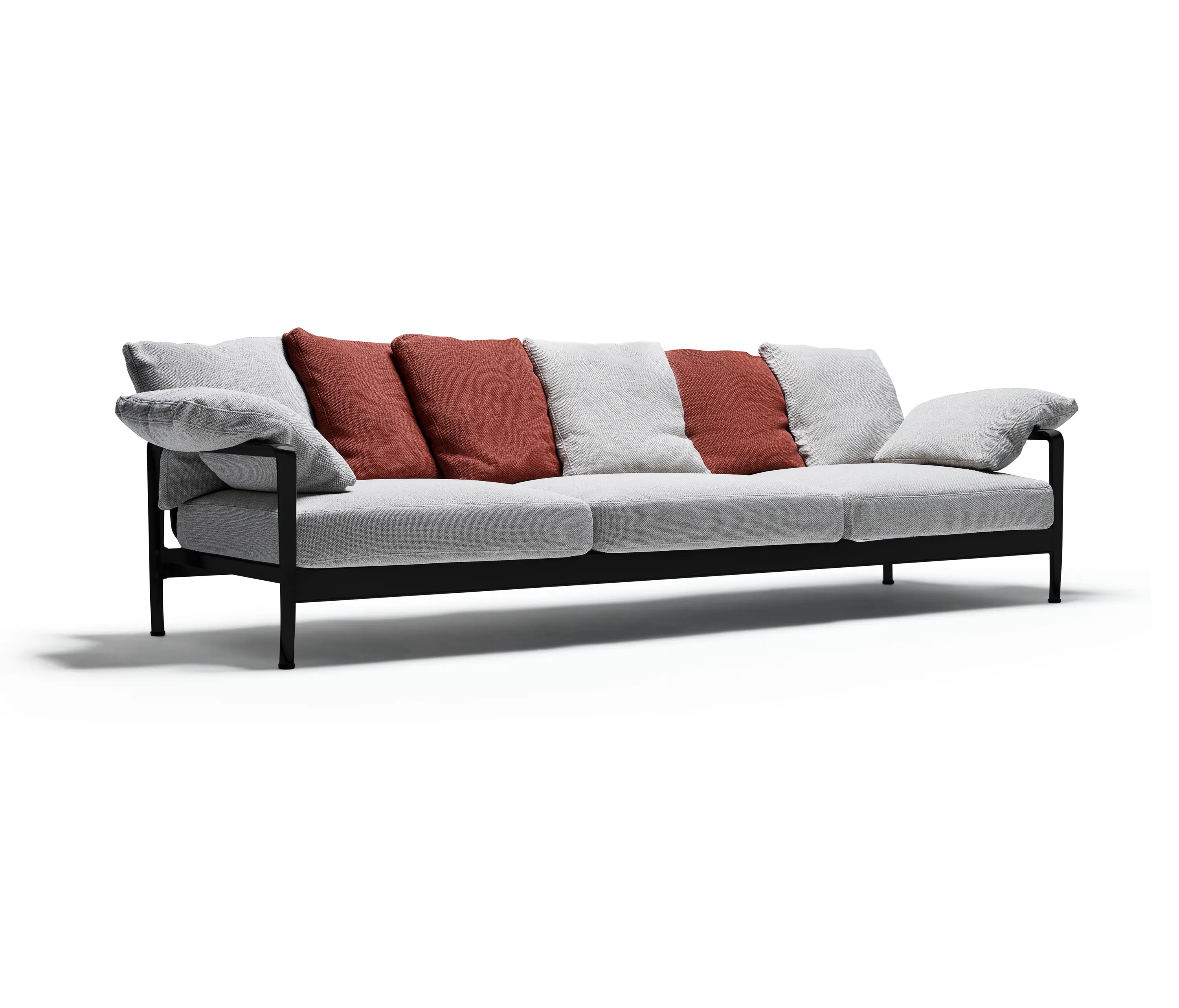 Knoll International - Lissoni three-seat Sofa