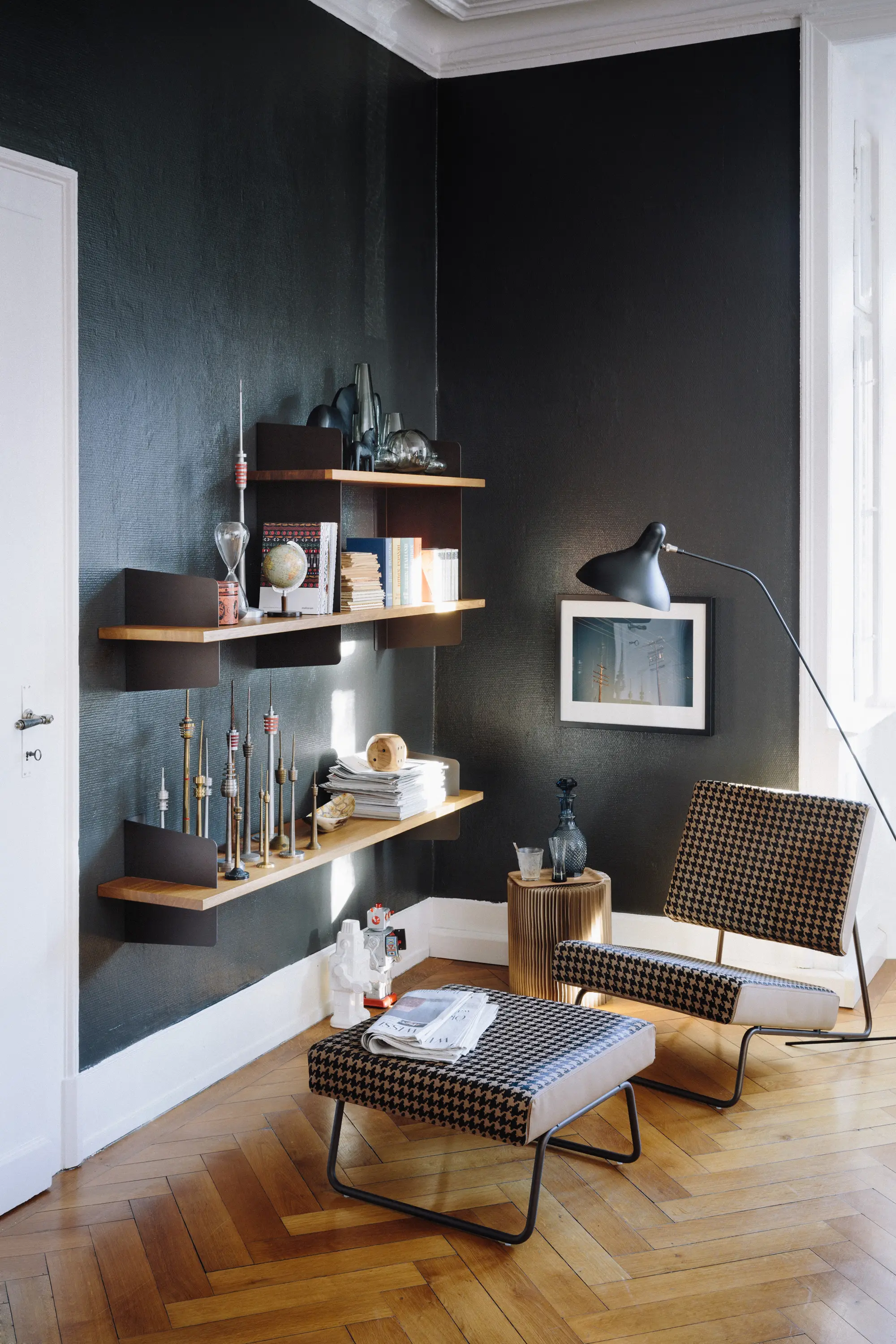 Richard Lampert - Atelier coat-rack | shelving | 1600 mm