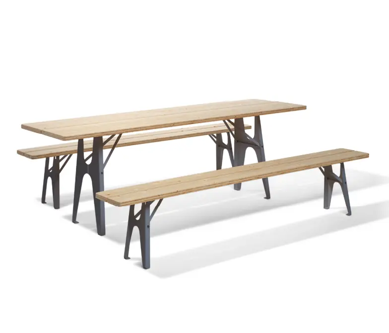 Richard Lampert - Ludwig table and bench