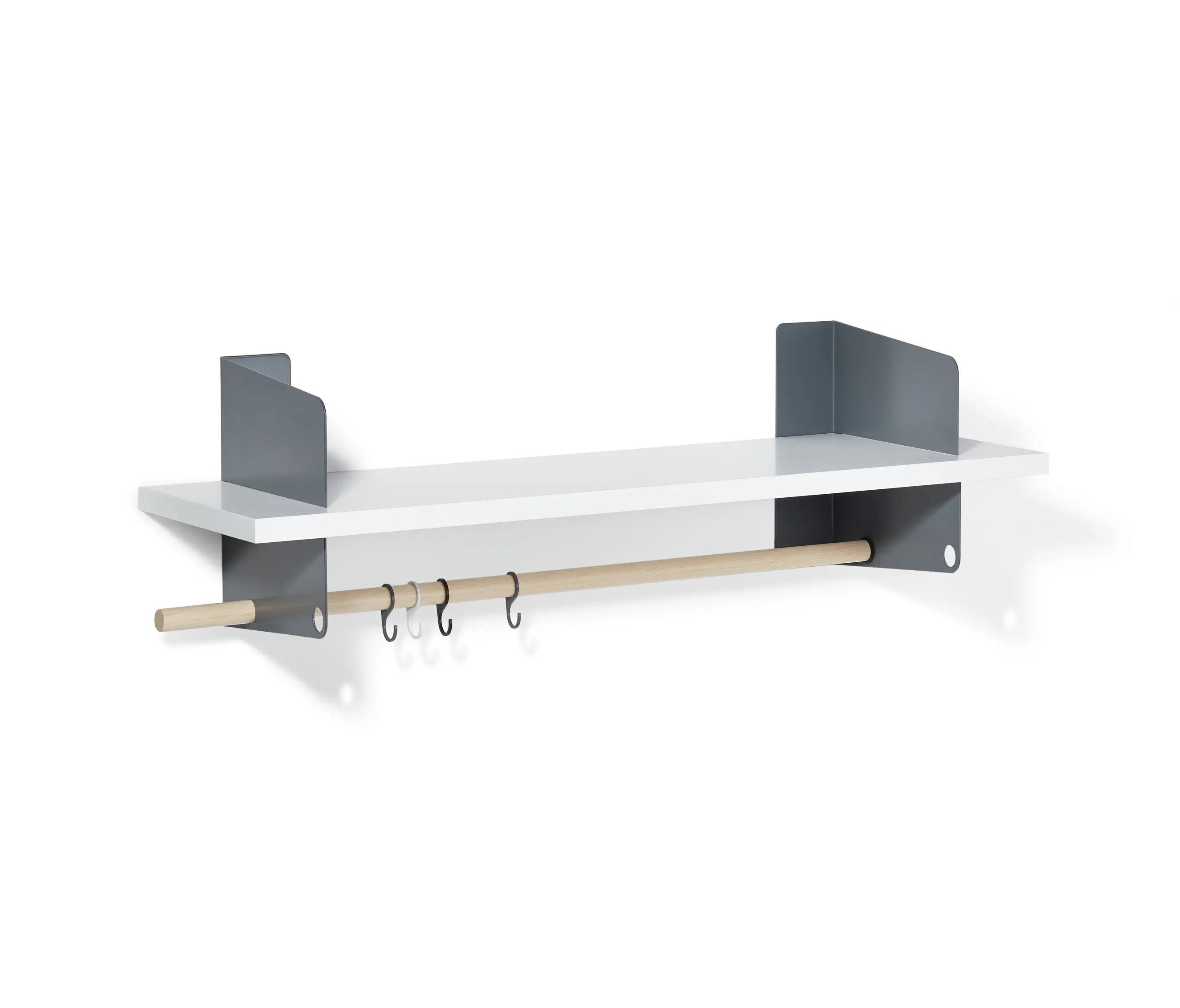 Richard Lampert - Atelier coat-rack | shelving | 1000 mm