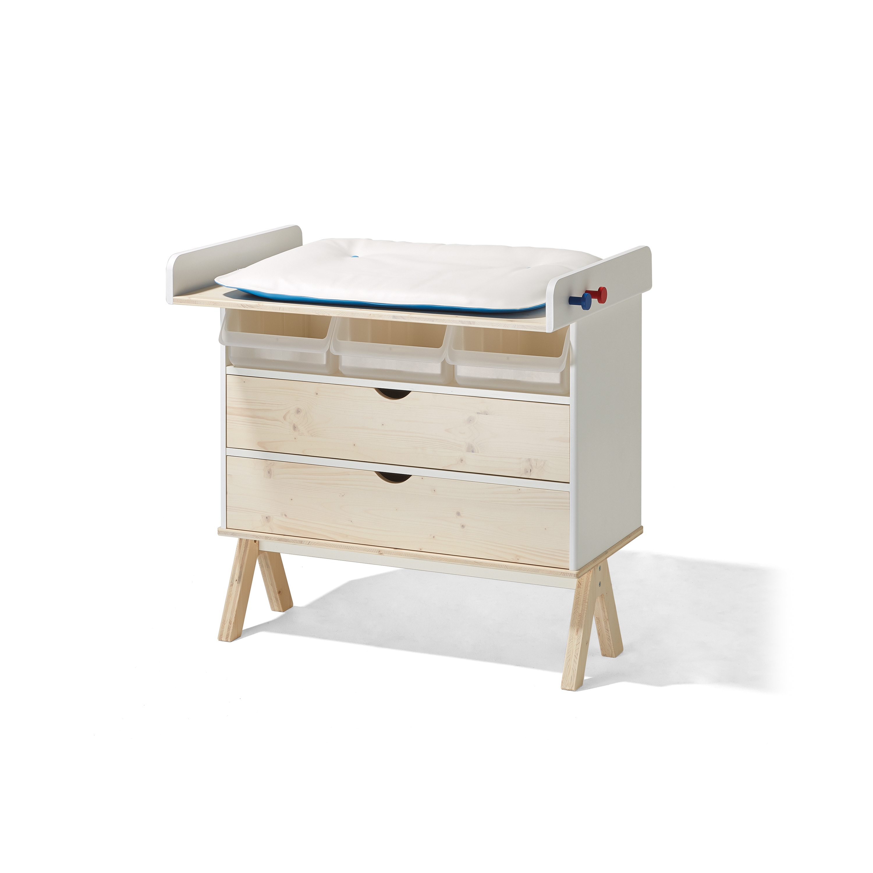 Display product Famille Garage baby changing table from manufacturer Richard Lampert