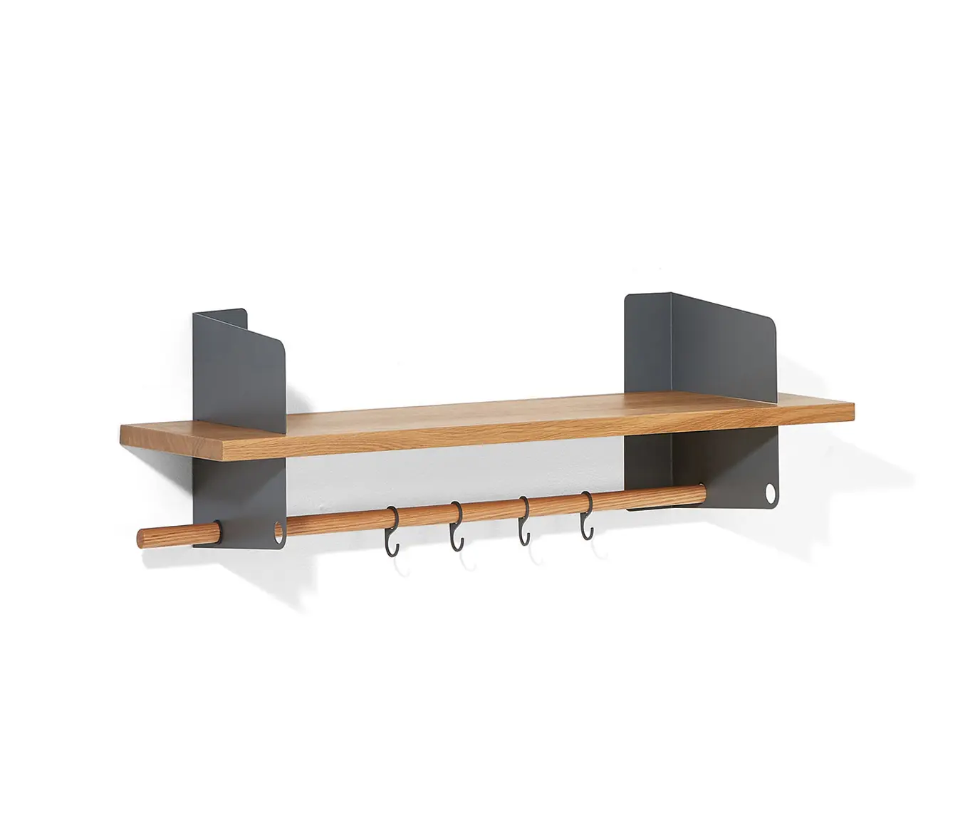 Richard Lampert - Atelier coat-rack | shelving | 1000 mm
