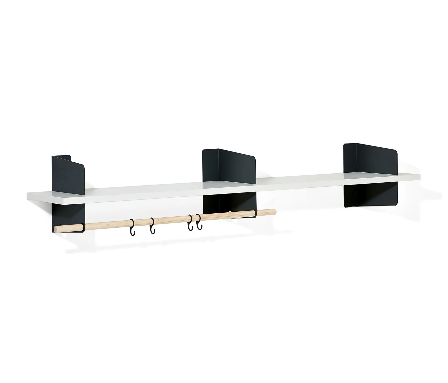 Richard Lampert - Atelier coat-rack | shelving | 1600 mm