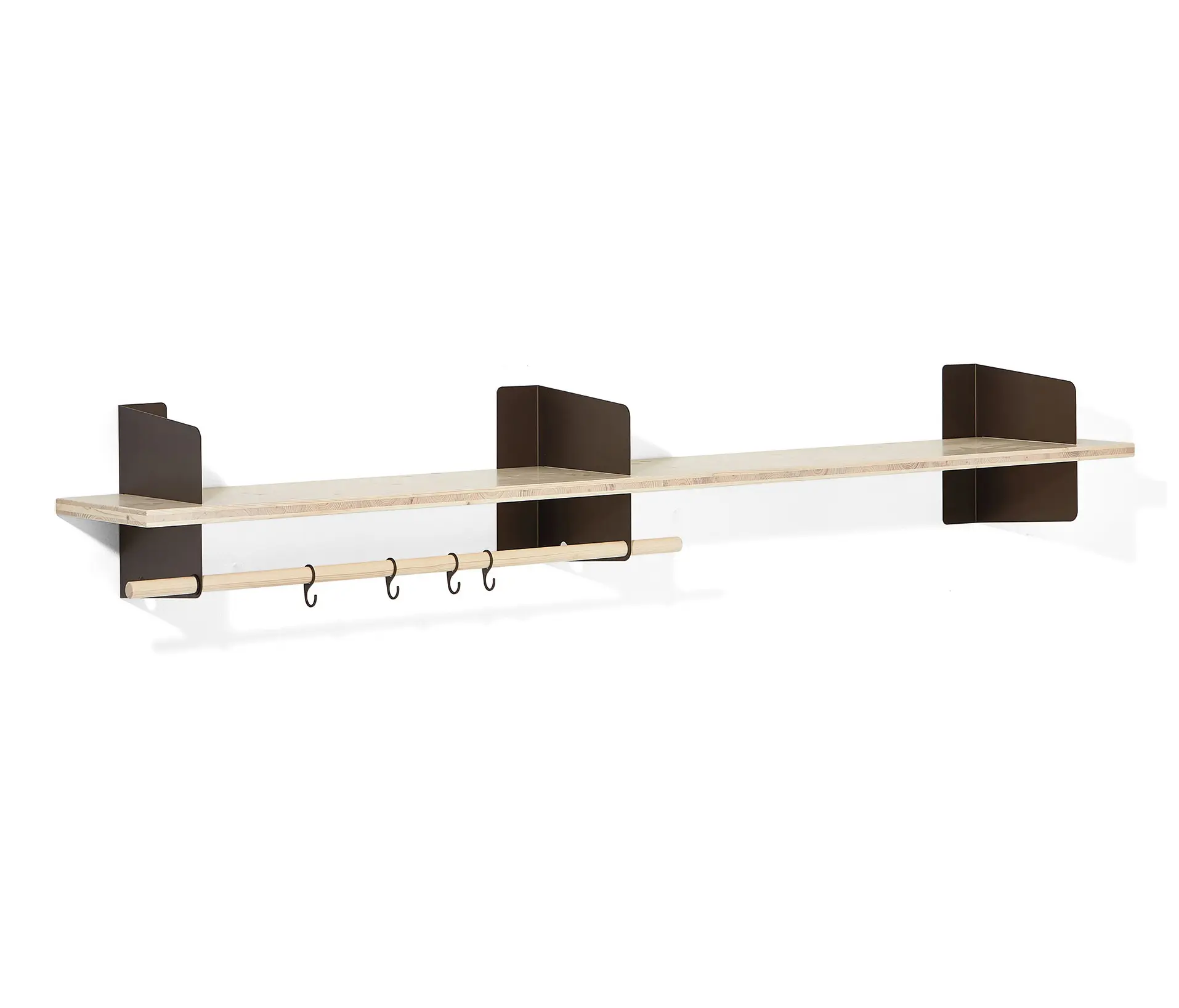 Richard Lampert - Atelier coat-rack | shelving | 2000 mm