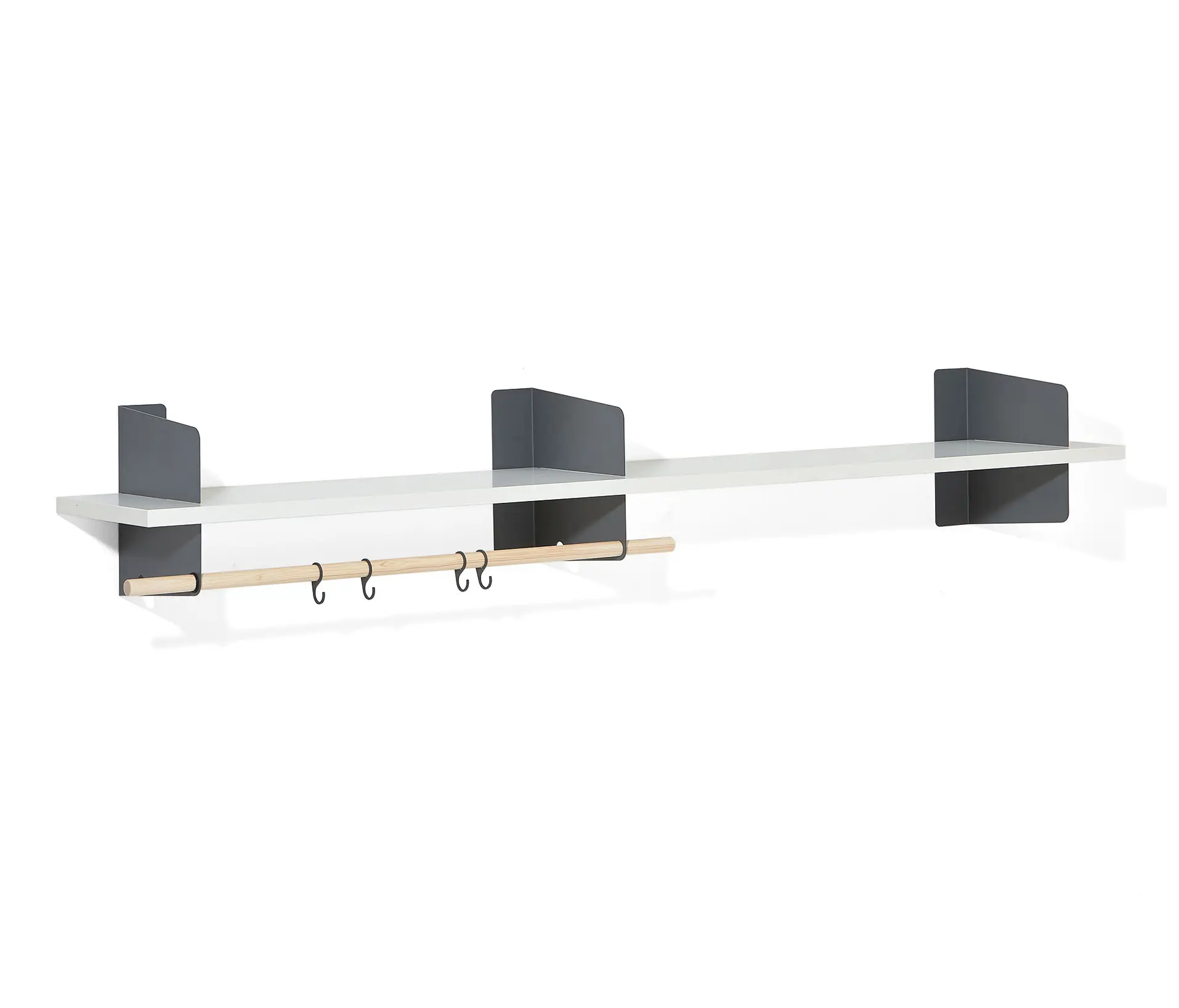 Richard Lampert - Atelier coat-rack | shelving | 2000 mm