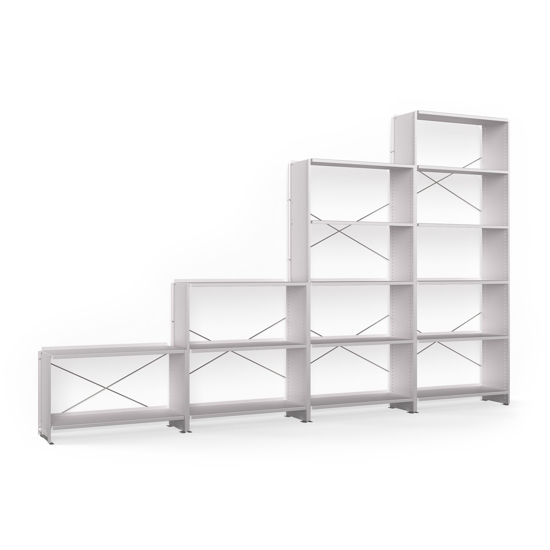 Display product Aluminium shelf from manufacturer Lehni