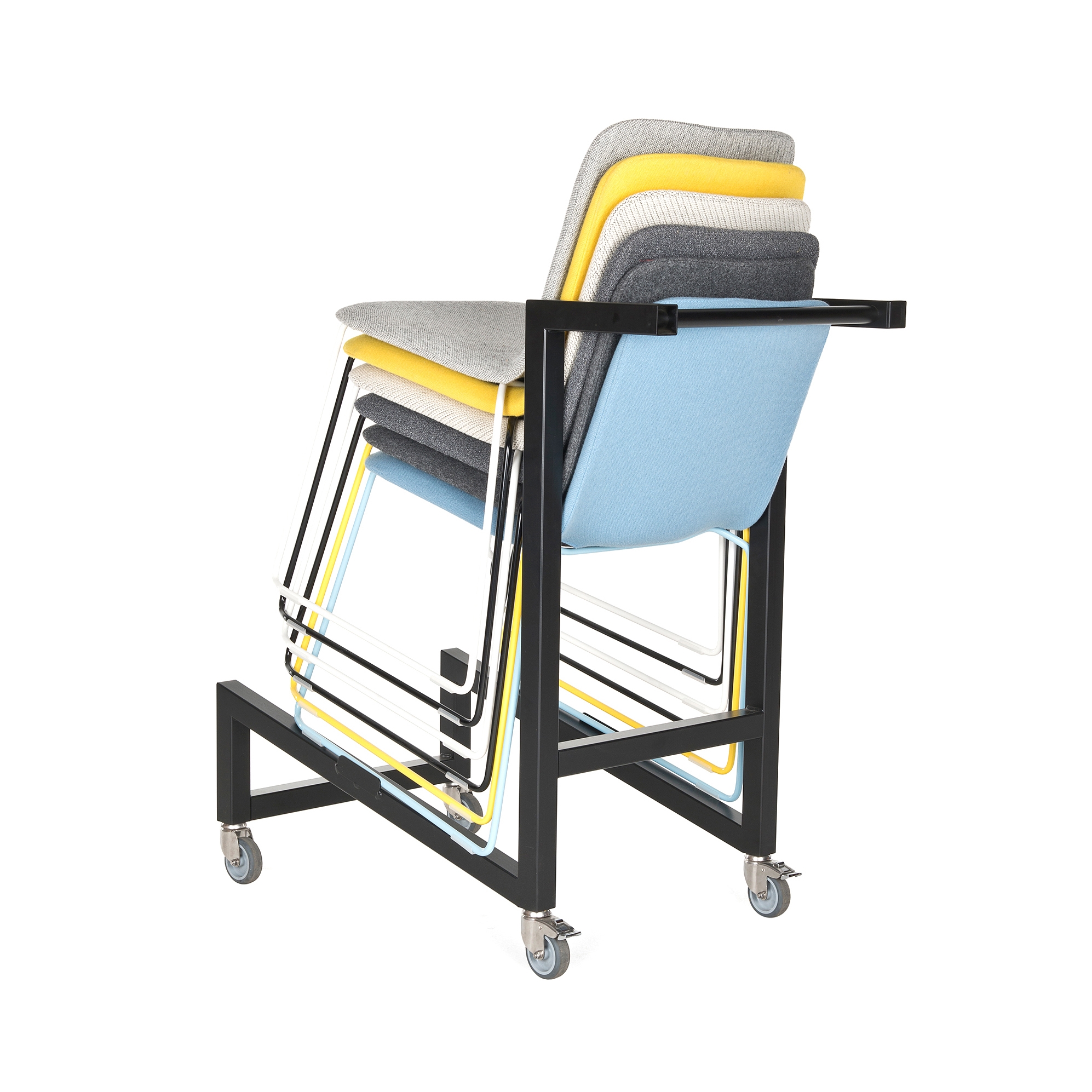 Vertoon produk Trolley for This That Than Chairs van vervaardiger Lensvelt