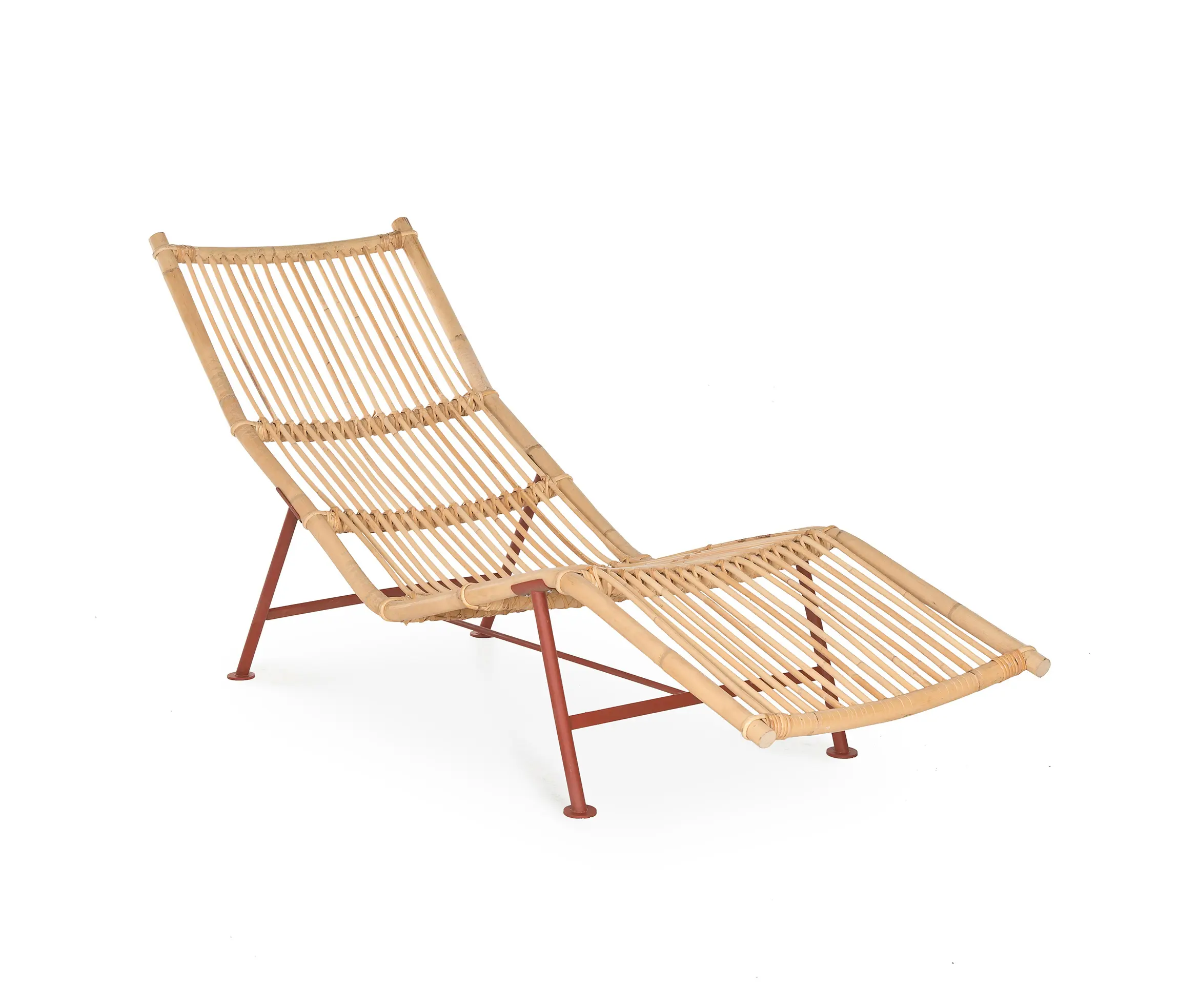 Lensvelt - Cane Chaise Longue