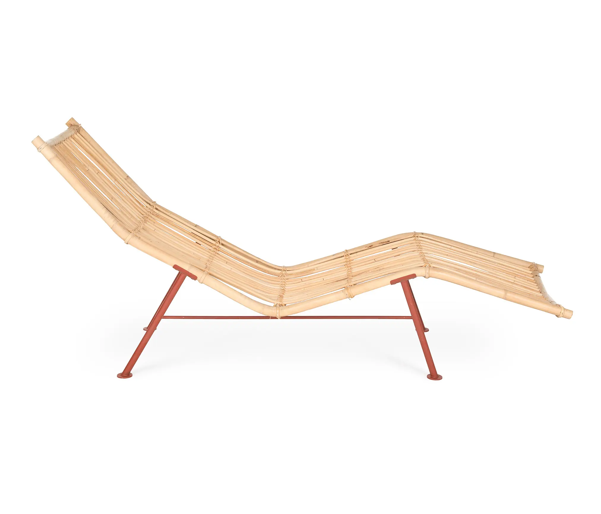 Lensvelt - Cane Chaise Longue