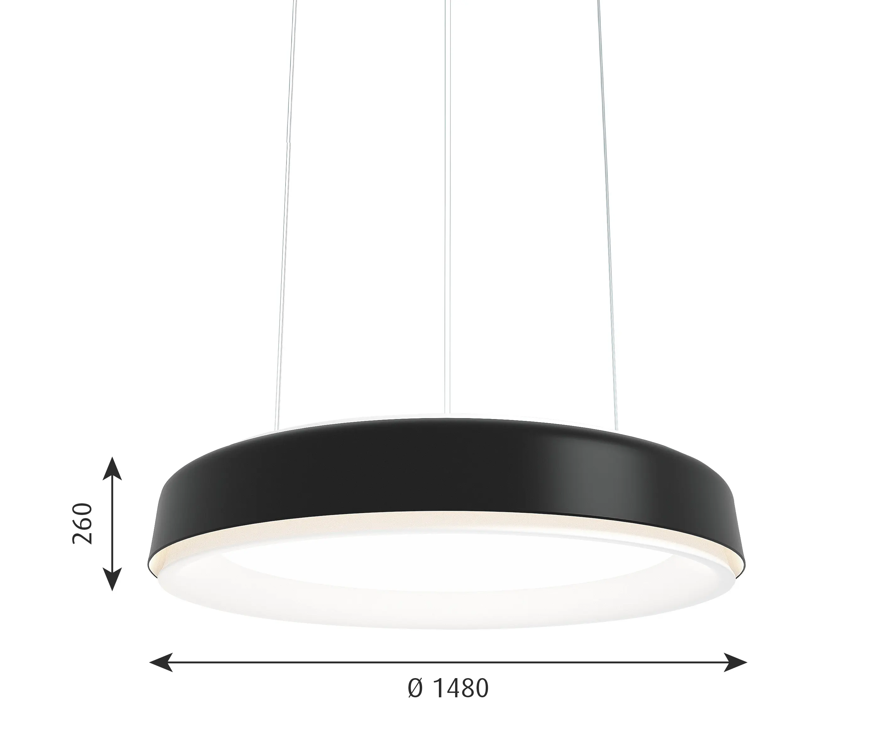 Louis Poulsen - LP Grand 1480 Suspended