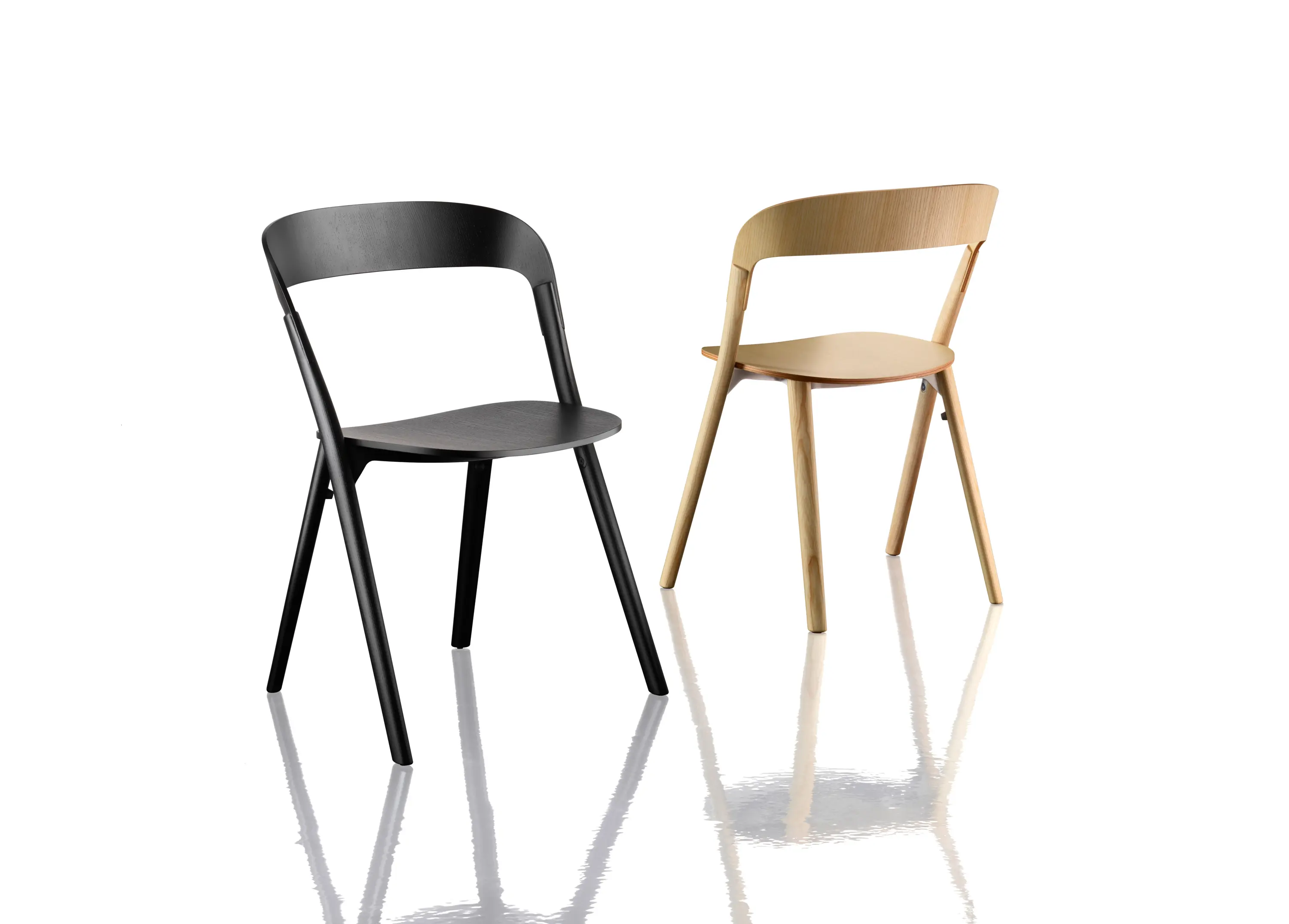 Magis - Pilo | Table - Black Ash x Black MDF