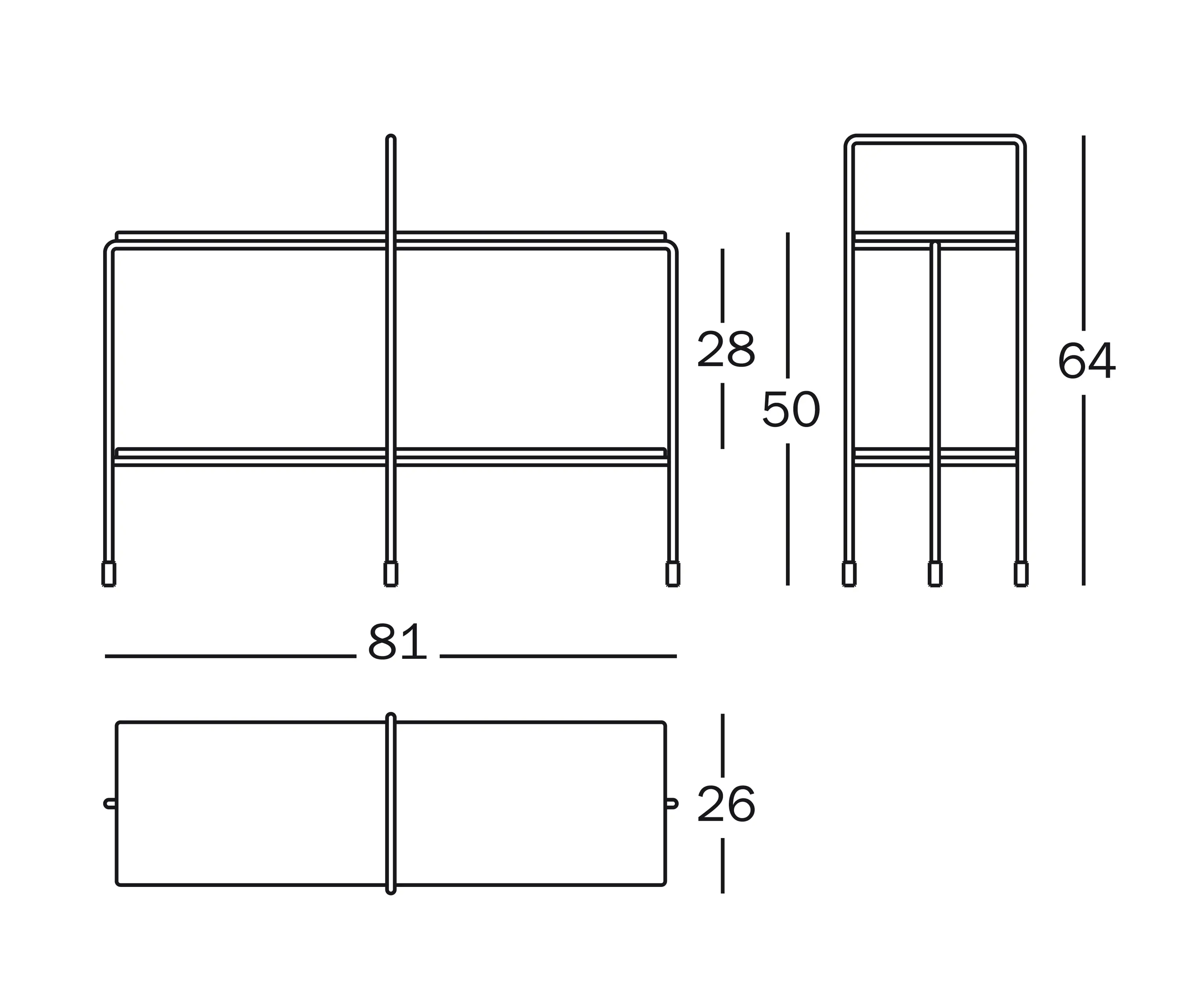 Magis - Traffic Low Table