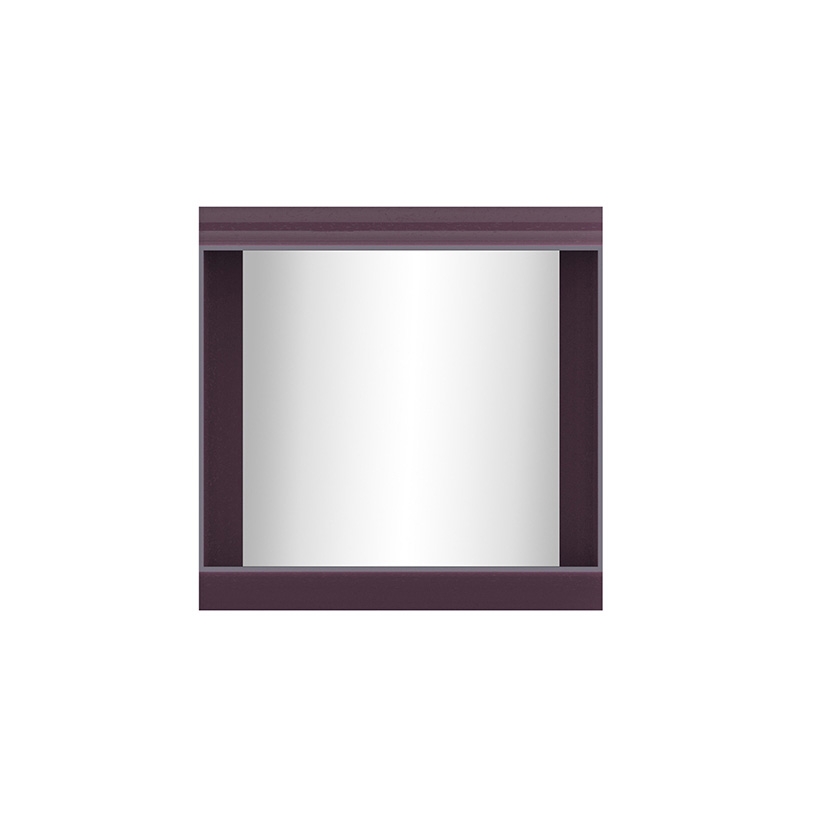 Mostrar el producto Coves | Wall mirrors with shelf - Aubergine 60x60 cm del fabricante Magis