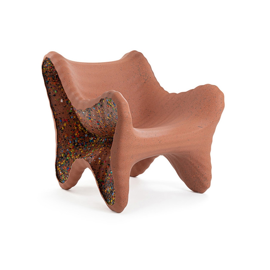 In-Side | Armchair - Terracotta