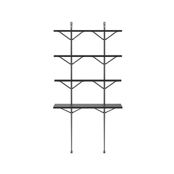 Produkt Officina | Wall-mounted bookcase system 100x55 desk des Herstellers Magis anzeigen