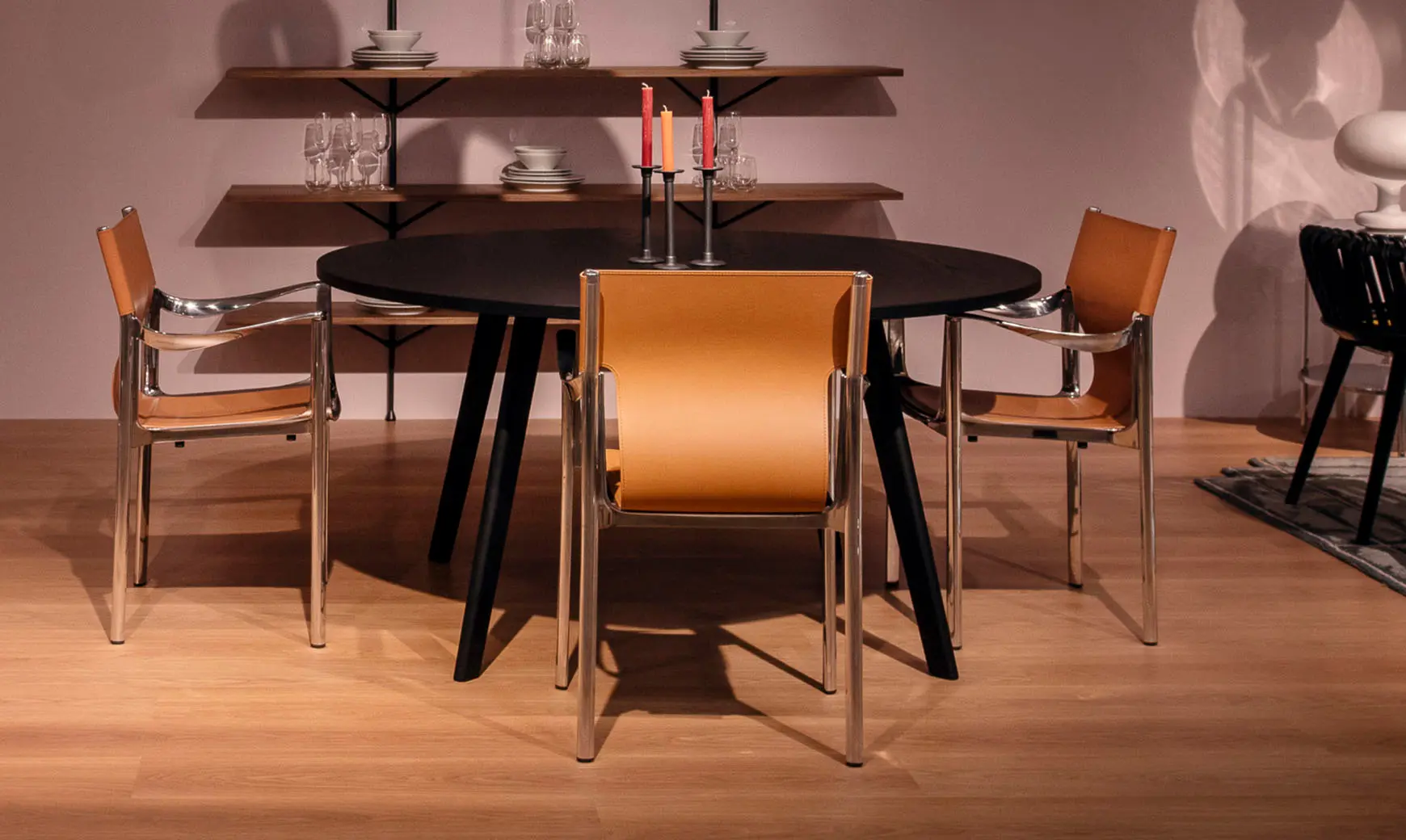 Magis - Pilo | Table - Black Ash x Black MDF