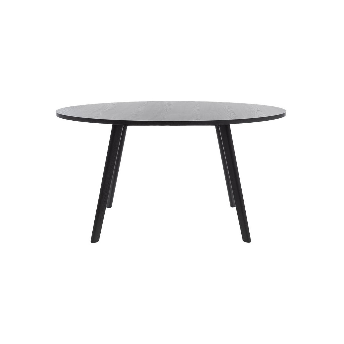Display product Pilo | Table - Black Ash x Black MDF from manufacturer Magis