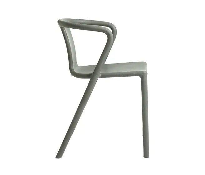 Magis - Air-Armchair | Stacking chair with arms - Grey