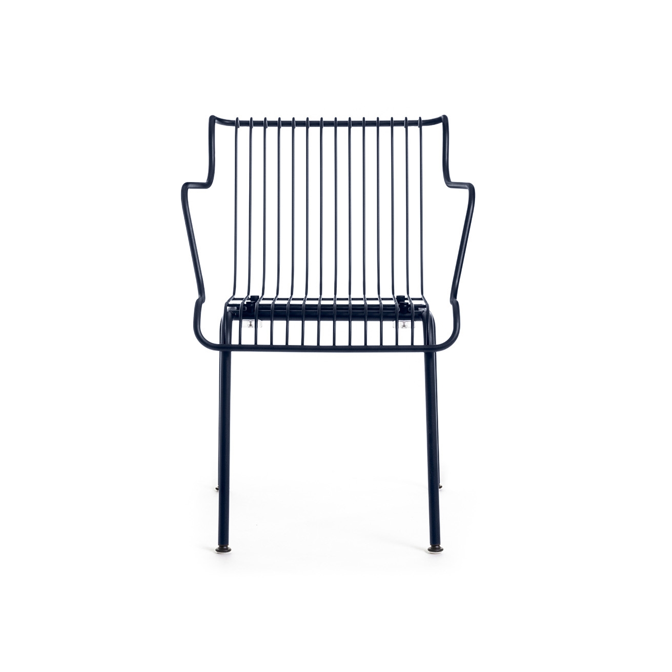 South | Stacking armchair - Night Blue