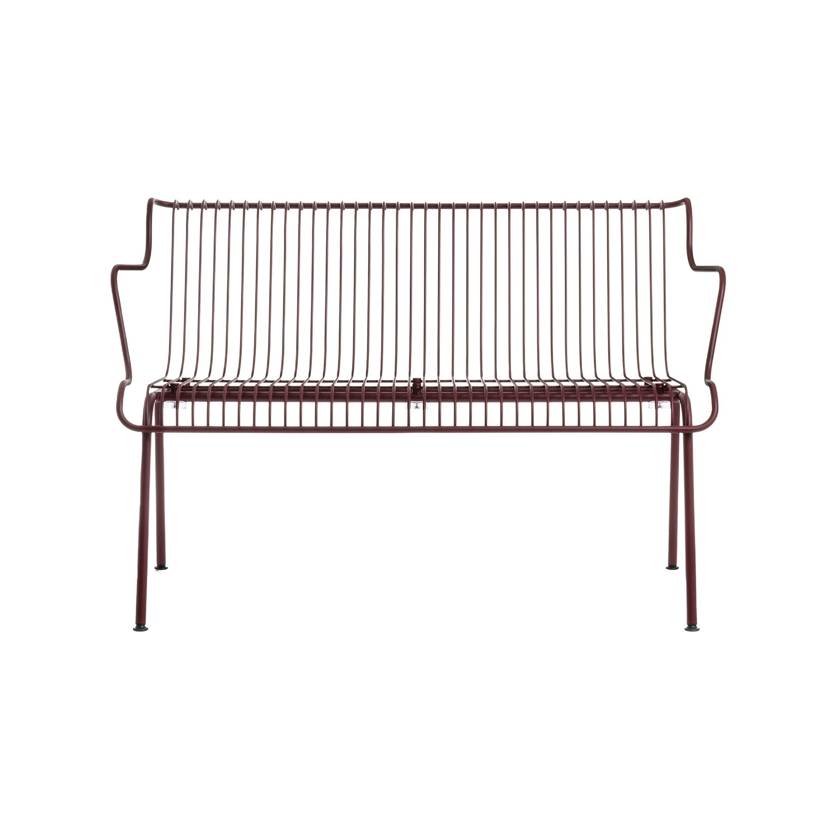 Display product South | Stacking bench - Bordeaux from manufacturer Magis
