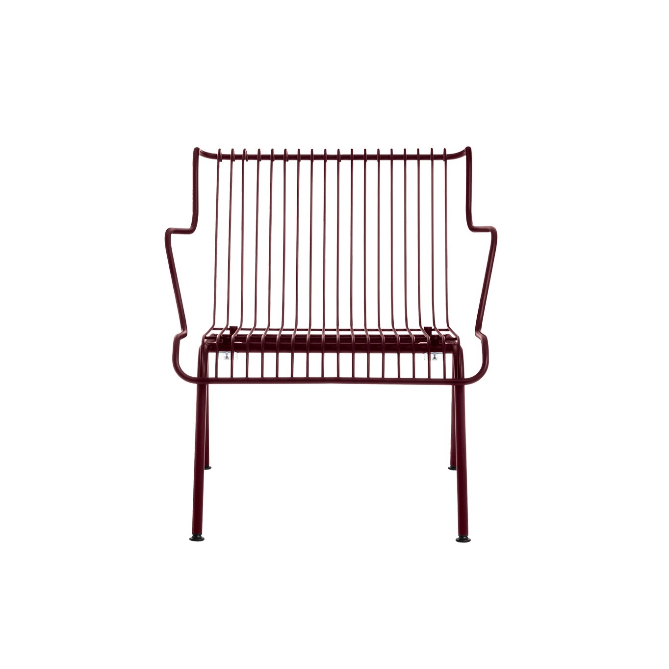 Display product South | Stacking low armchair - Bordeaux from manufacturer Magis