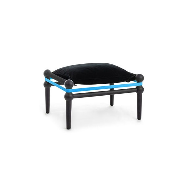 Twain | Ottoman - Black Beech