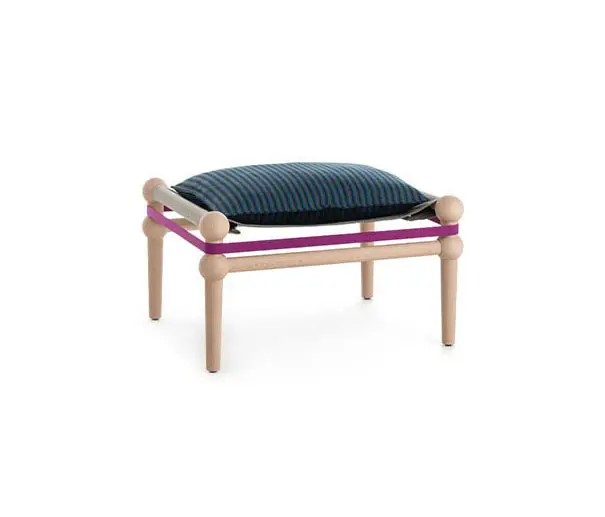 Magis - Twain | Ottoman - Natural Beech - Sage