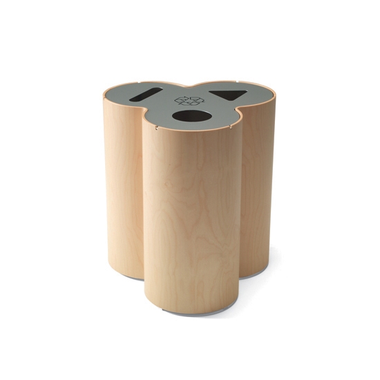 Mostra il prodotto Trio recycling bin del produttore Materia